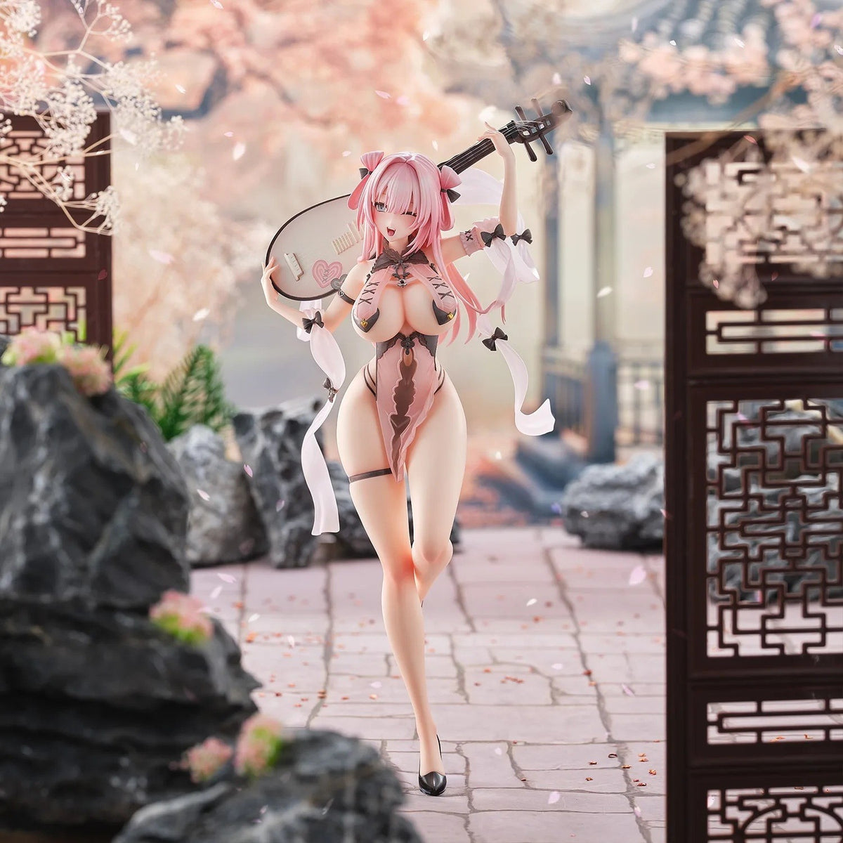 【予約安心出荷】[FIG] 掃除朋具イラスト『羽衣チャイナ 明明(ミンミン)』 完成品 フィギュア ユニオンクリエイティブ(2028年1月)