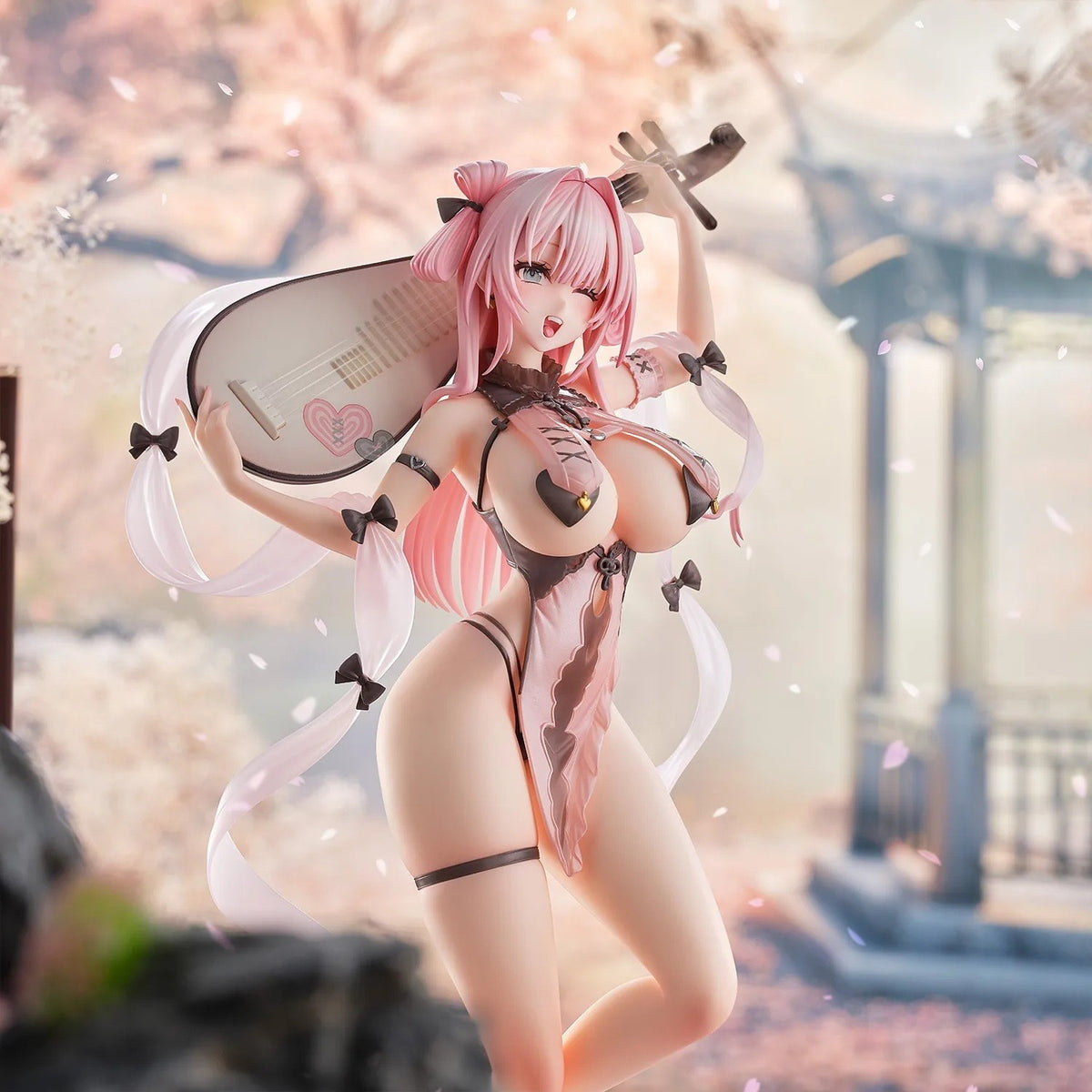 【予約安心出荷】[FIG] 掃除朋具イラスト『羽衣チャイナ 明明(ミンミン)』 完成品 フィギュア ユニオンクリエイティブ(2028年1月)