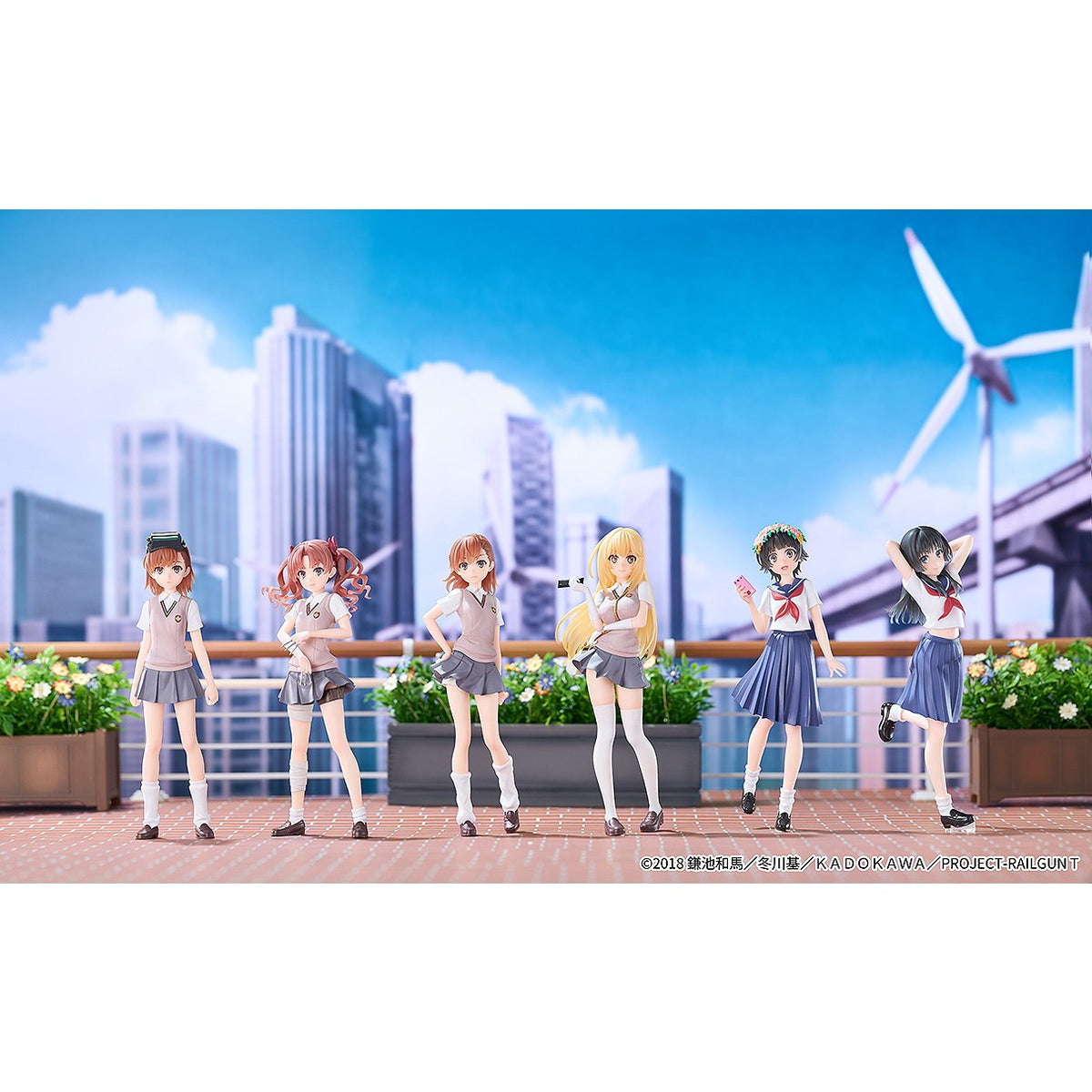 【予約安心出荷】[FIG] (BOX) CHILLfigg(チルフィグ) 008 とある科学の超電磁砲T(レールガンT) トレーディングフィギュア(6個) VISION(ヴィジョン)(2027年3月)
