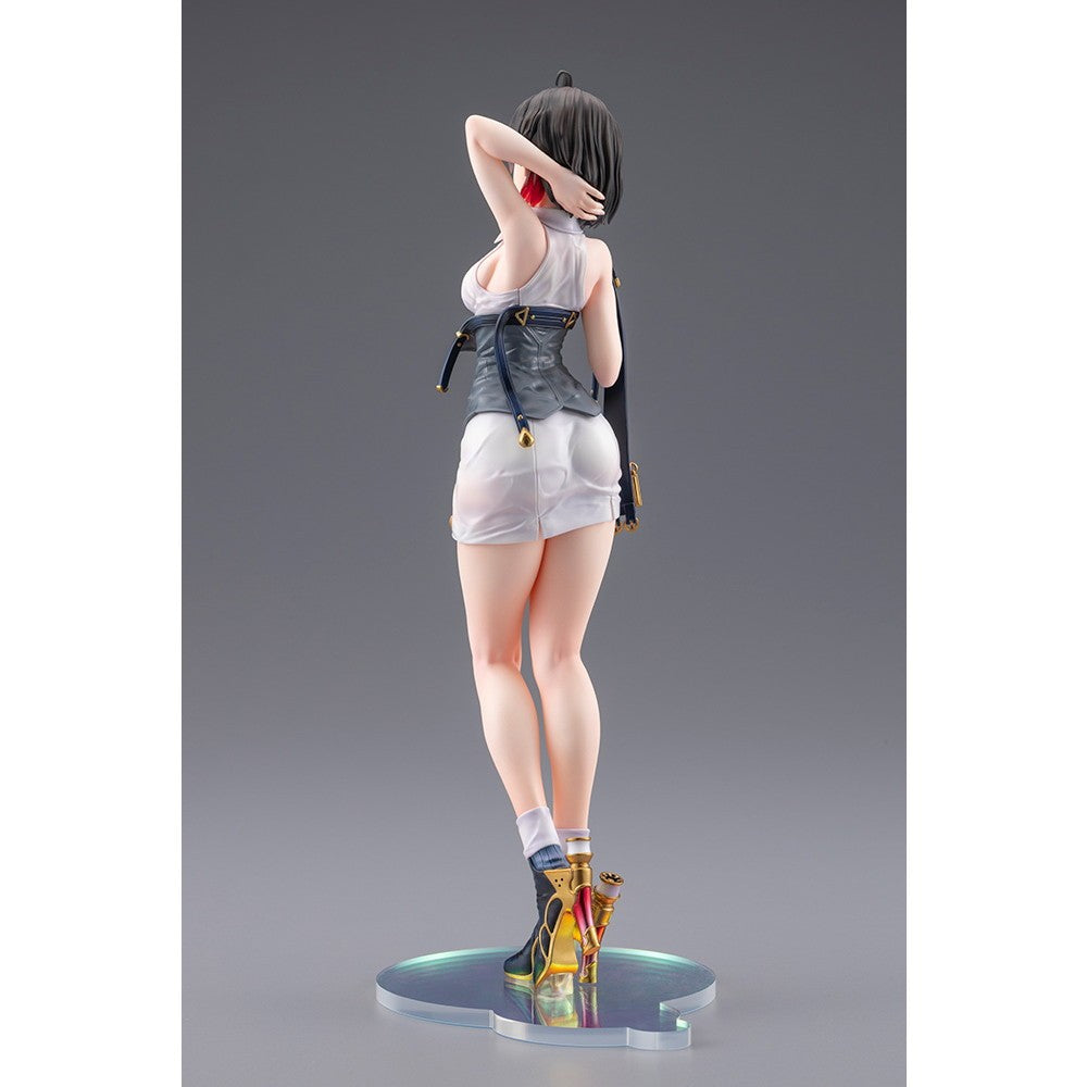 【予約安心出荷】[FIG] ユミア・リースフェルト お天気雨Ver. ユミアのアトリエ ～追憶の錬金術士と幻創の地～ 1/7 完成品 フィギュア(PV335) コトブキヤ(2027年9月)