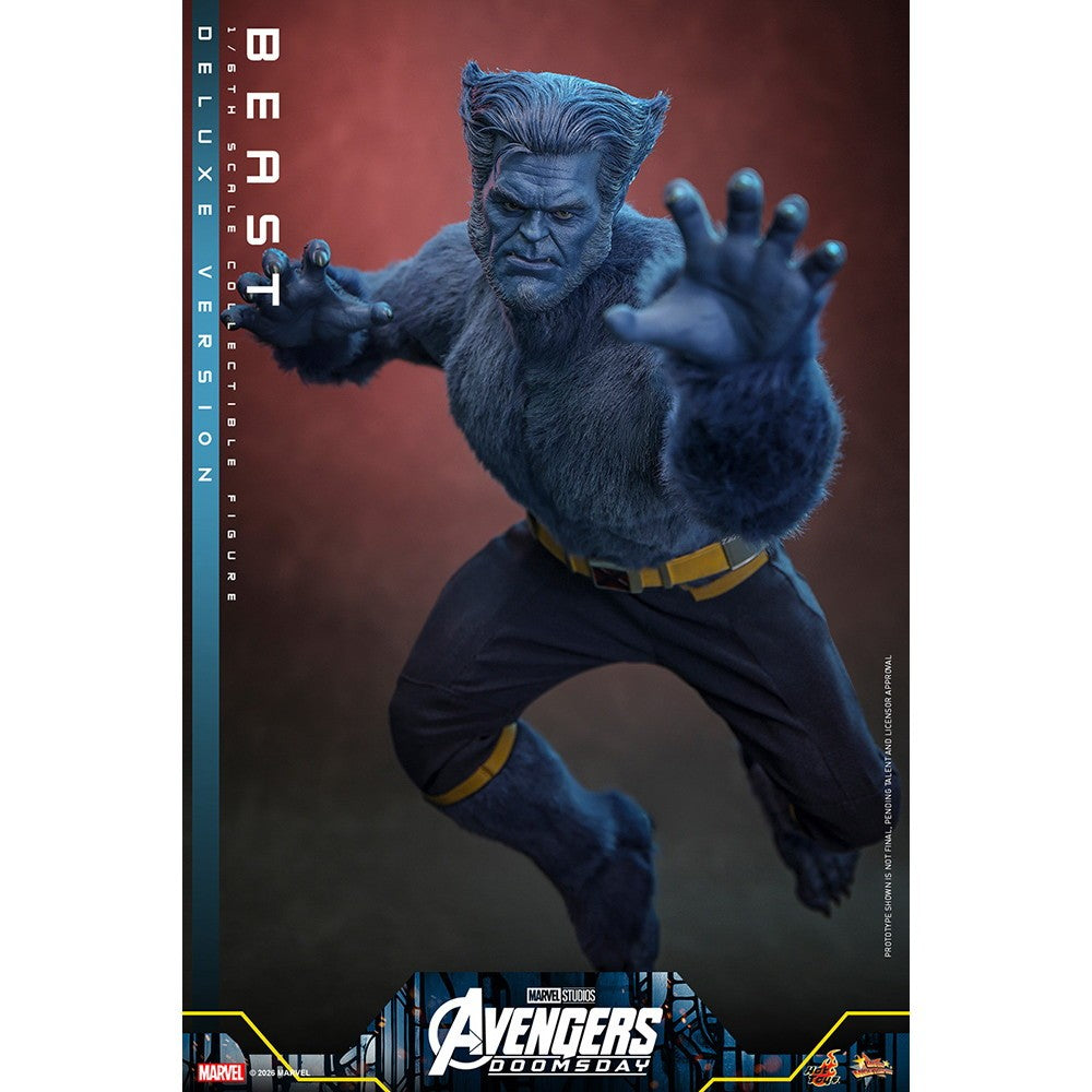 【予約安心出荷】[FIG] ムービー・マスターピース ビースト(デラックス版) アベンジャーズ/ドゥームズデイ 1/6 完成品 可動フィギュア(MM#921) ホットトイズ(2027年12月)