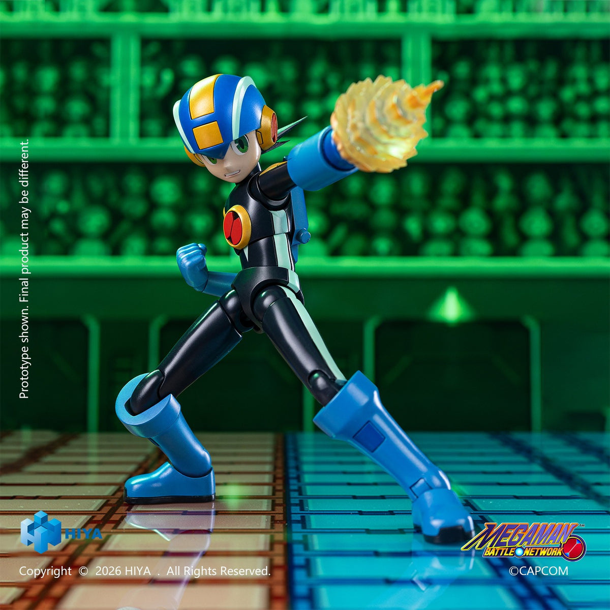 【予約安心出荷】[FIG] エクスクイジット ベーシック ロックマン.EXE ロックマンエグゼ 完成品 アクションフィギュア(EBM0389) ハイヤトイズ(2027年12月)