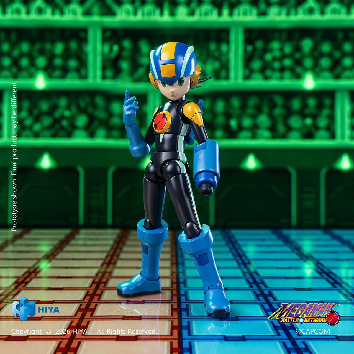 【予約安心出荷】[FIG] エクスクイジット ベーシック ロックマン.EXE ロックマンエグゼ 完成品 アクションフィギュア(EBM0389) ハイヤトイズ(2027年12月)