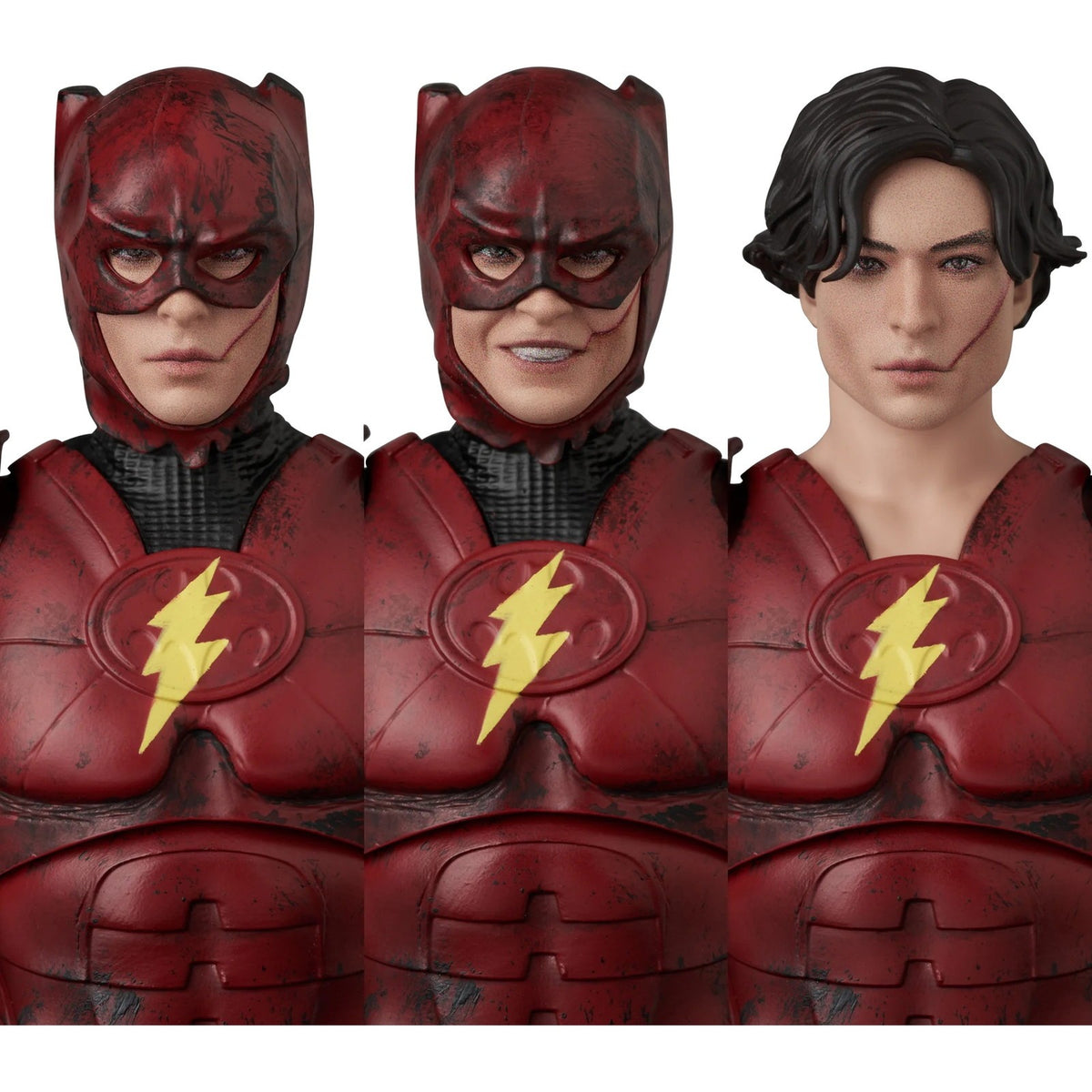 【予約安心出荷】[FIG] マフェックス No.338 MAFEX THE FLASH(BATMAN SUIT Ver.)(フラッシュ バットマンスーツver) 完成品 可動フィギュア メディコム・トイ(2027年8月)