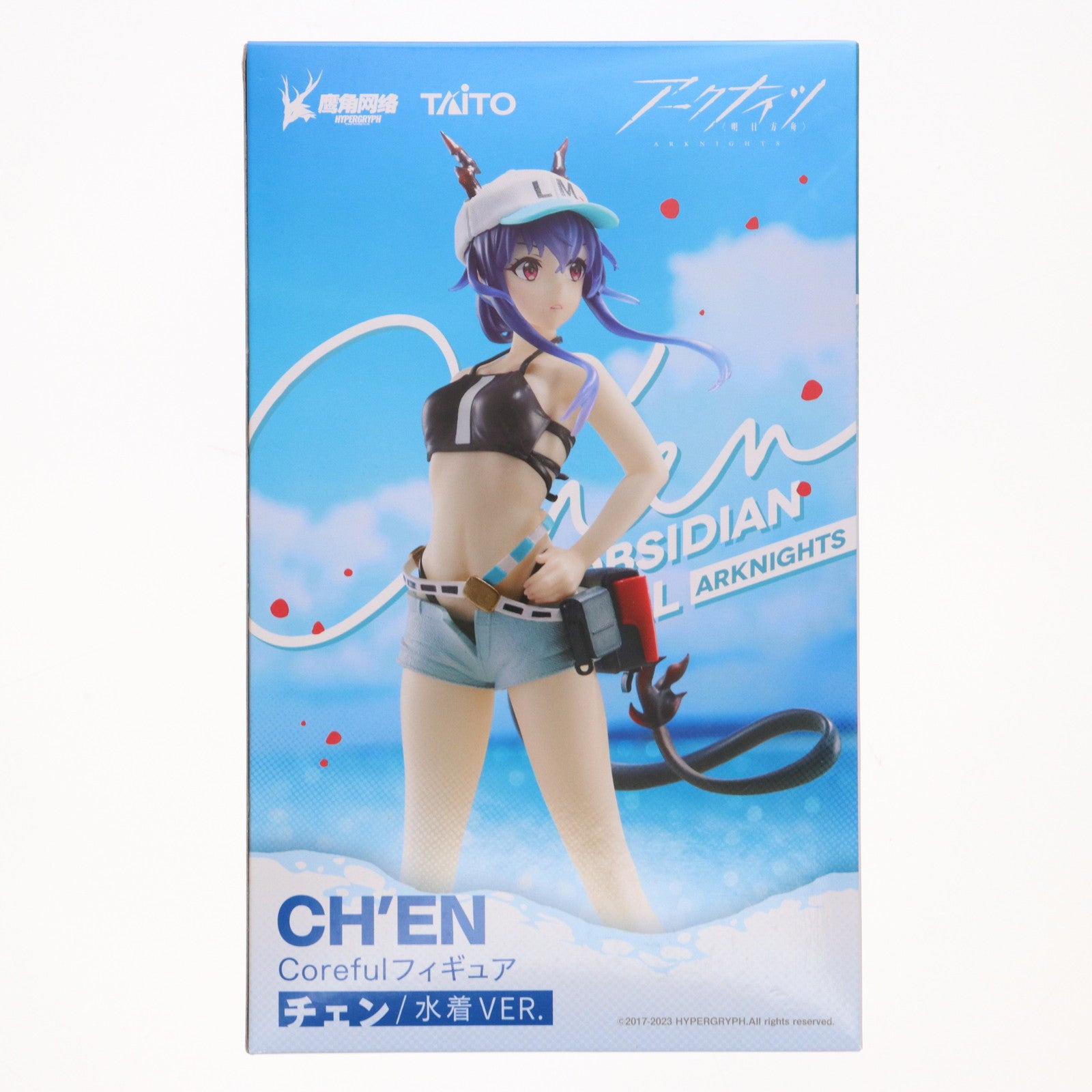 【中古即納】[FIG] チェン アークナイツ Coreful フィギュア チェン～水着ver.～ プライズ タイトー・GiGO・ラウンドワン・山崎屋レジャーランド限定 タイトー(20230630)