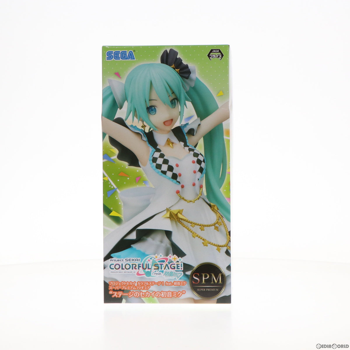 【中古即納】[FIG] ステージのセカイの初音ミク プロジェクトセカイ カラフルステージ! feat.初音ミク スーパープレミアムフィギュア プライズ(1067813) セガ(20220120)