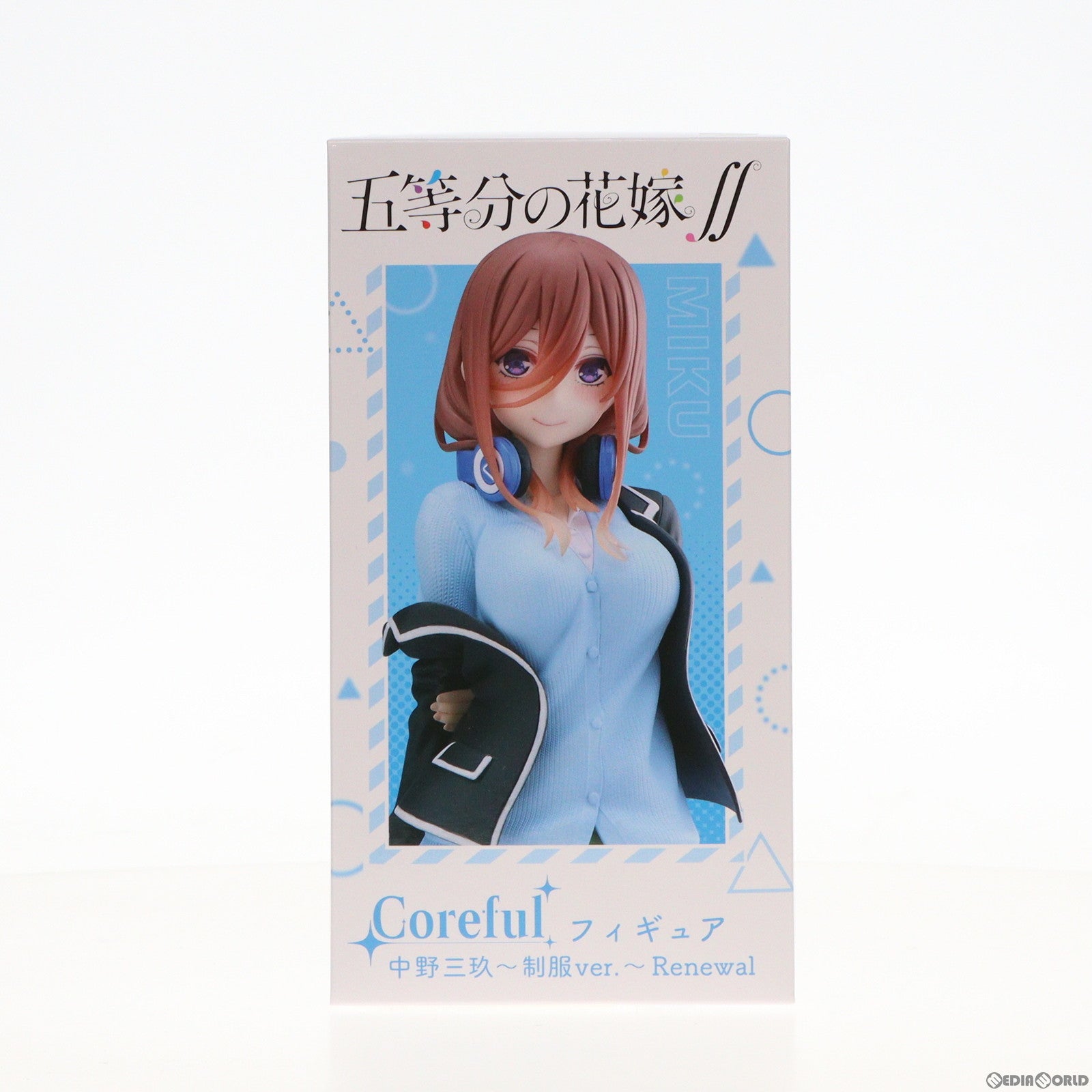 【中古即納】[FIG] 中野三玖(なかのみく) 五等分の花嫁∬ Coreful フィギュア 中野三玖～制服ver.～ Renewal プライズ(451659300) タイトー(20230910)
