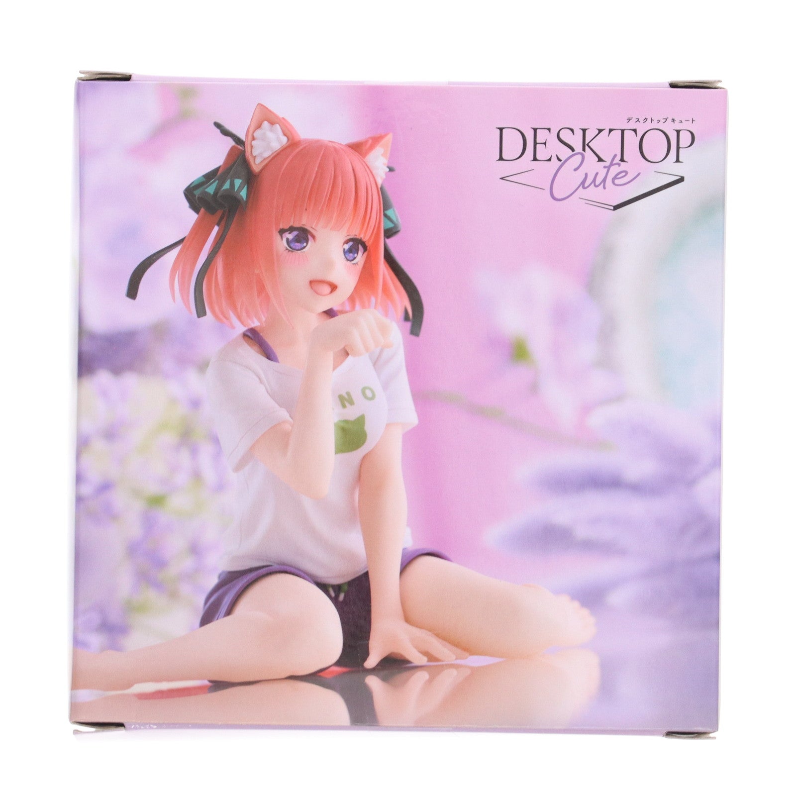 【中古即納】[FIG] 中野二乃(なかのにの) 五等分の花嫁∬ Desktop Cute フィギュア 中野二乃～描き下ろしCat room wear ver.～ プライズ(451663200) タイトー(20231220)