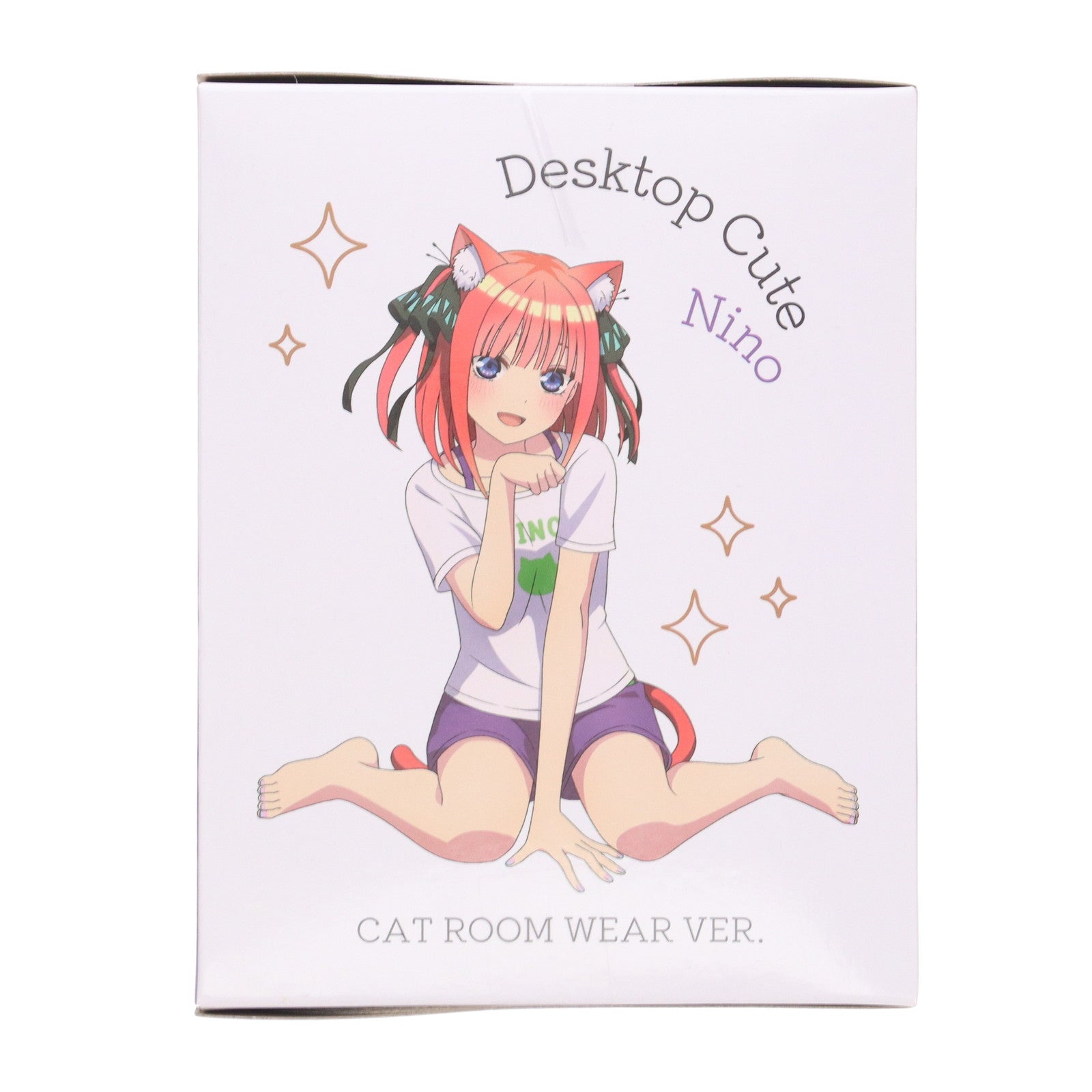 【中古即納】[FIG] 中野二乃(なかのにの) 五等分の花嫁∬ Desktop Cute フィギュア 中野二乃～描き下ろしCat room wear ver.～ プライズ(451663200) タイトー(20231220)