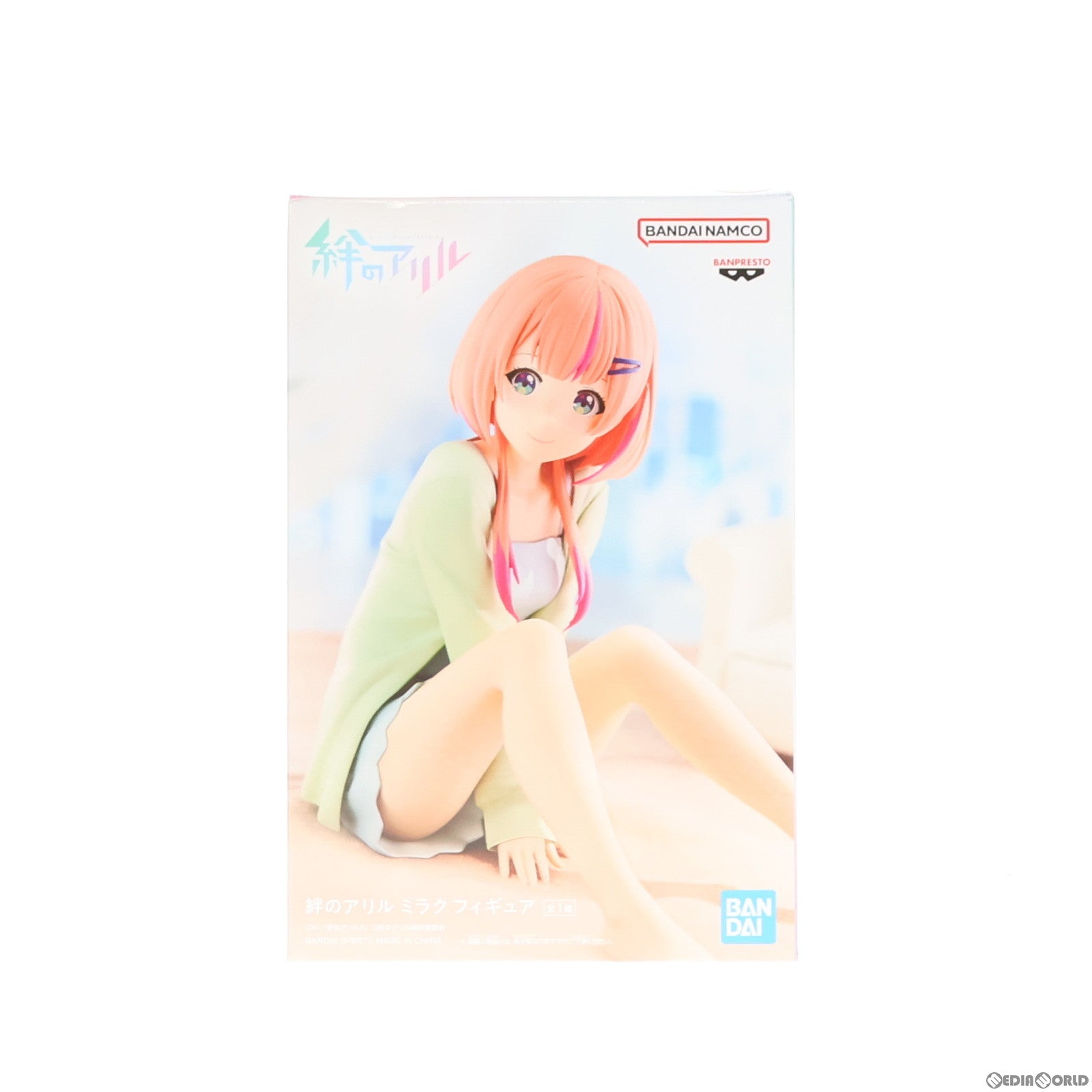 【中古即納】[FIG] ミラク 絆のアリル フィギュア プライズ(2673360) バンプレスト(20240310)