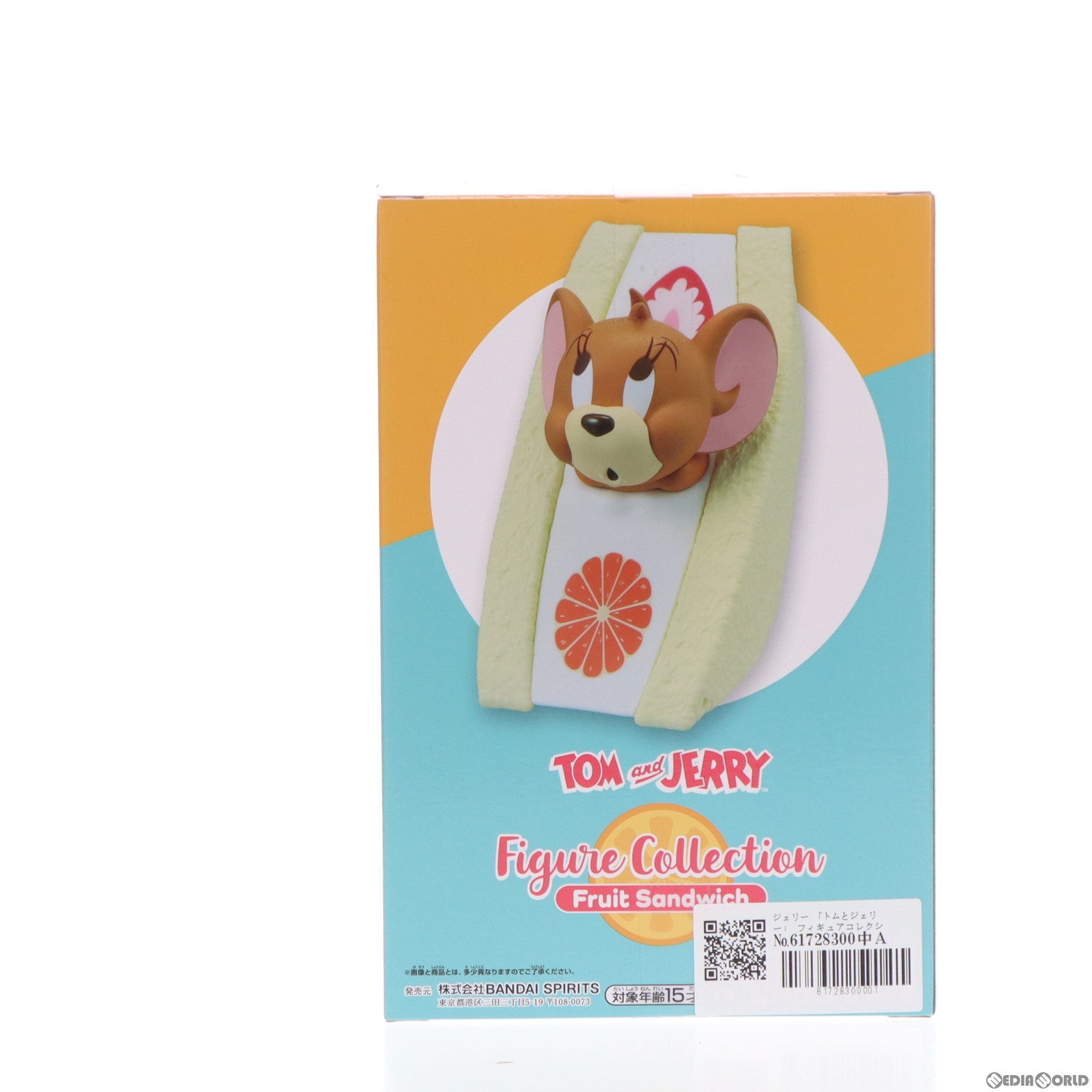 【中古即納】[FIG] ジェリー トムとジェリー フィギュアコレクション～Fruit Sandwich～ プライズ(2702153) バンプレスト(20240410)
