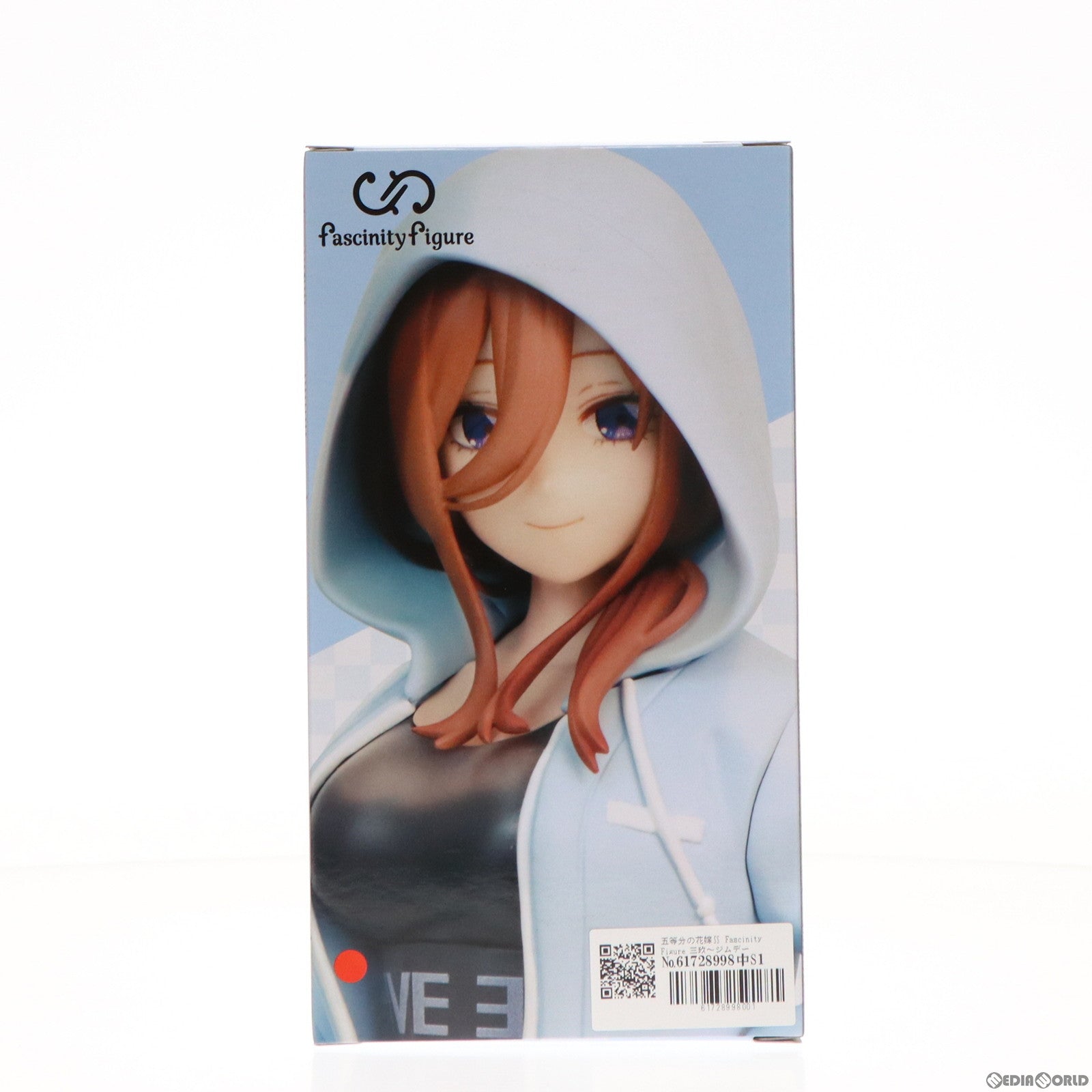 【中古即納】[FIG] 中野三玖(なかのみく) 五等分の花嫁∬ FascinityFigure(ファシニティフィギュア) 三玖～ジムデート風～ プライズ フクヤ(20240419)
