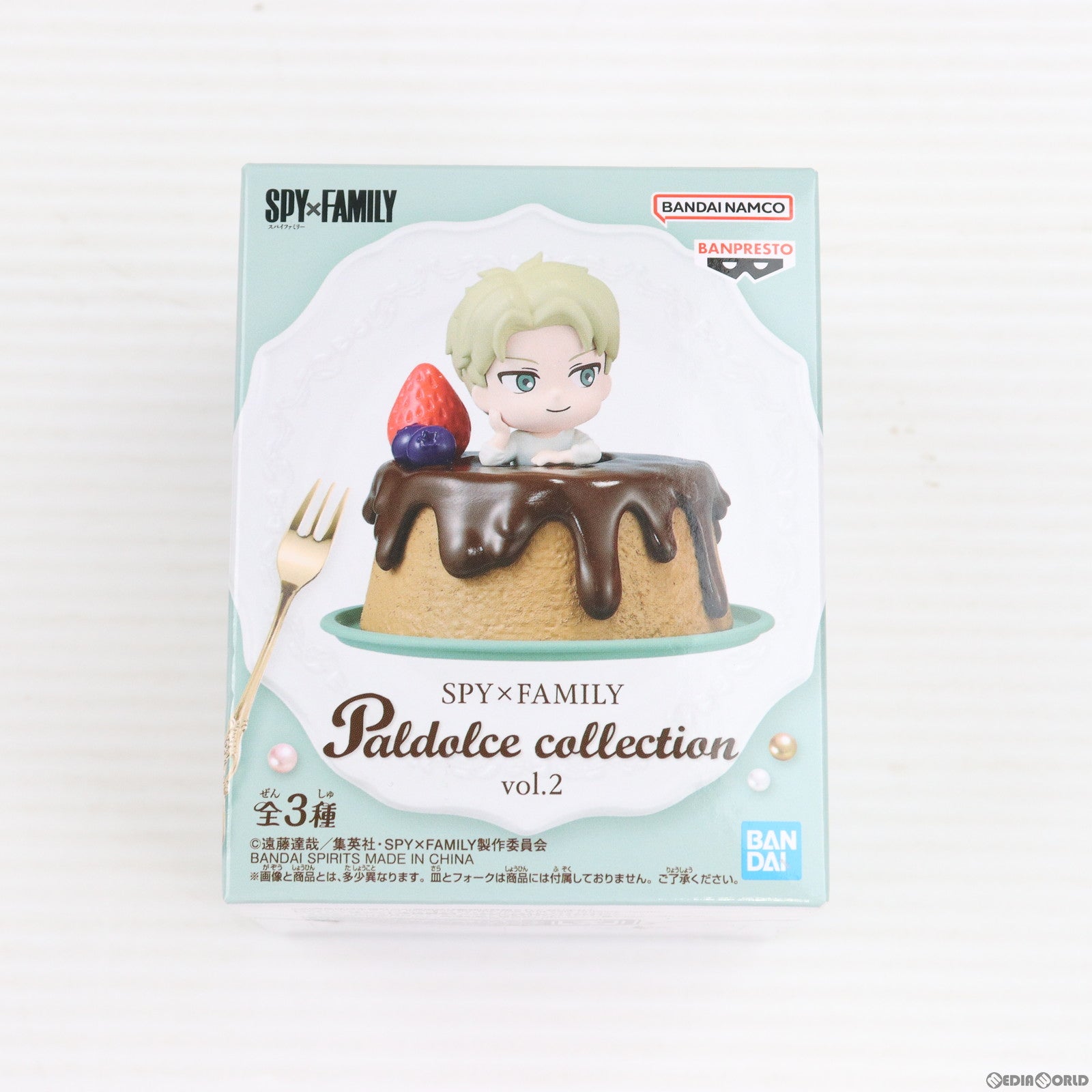 【中古即納】[FIG] ロイド・フォージャー SPY×FAMILY(スパイファミリー) Paldolce collection vol.2 フィギュア プライズ(2703970) バンプレスト(20240331)