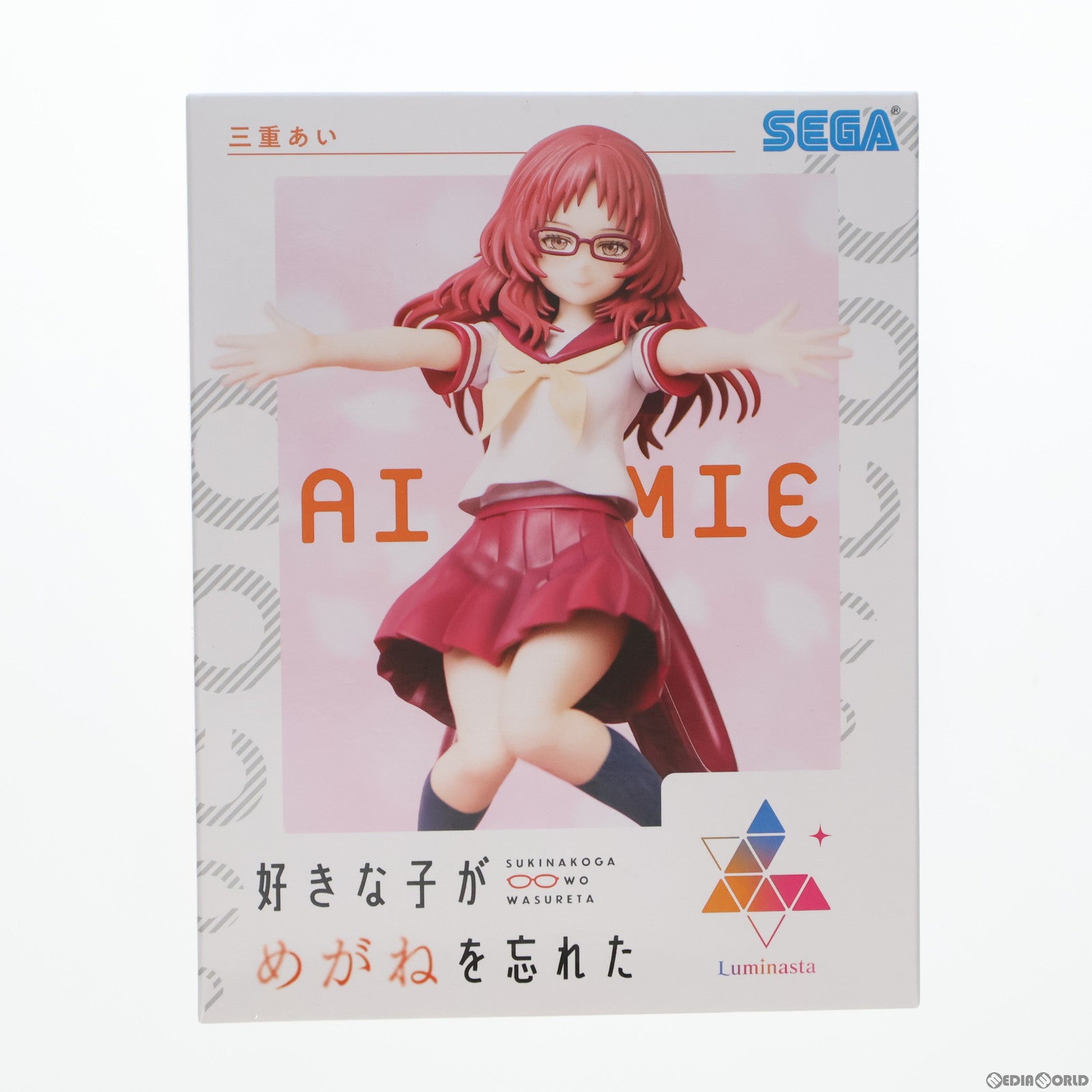 【中古即納】[FIG] 三重あい(みえあい) 好きな子がめがねを忘れた Luminasta『三重あい』 フィギュア プライズ(1109111) セガ(20240430)
