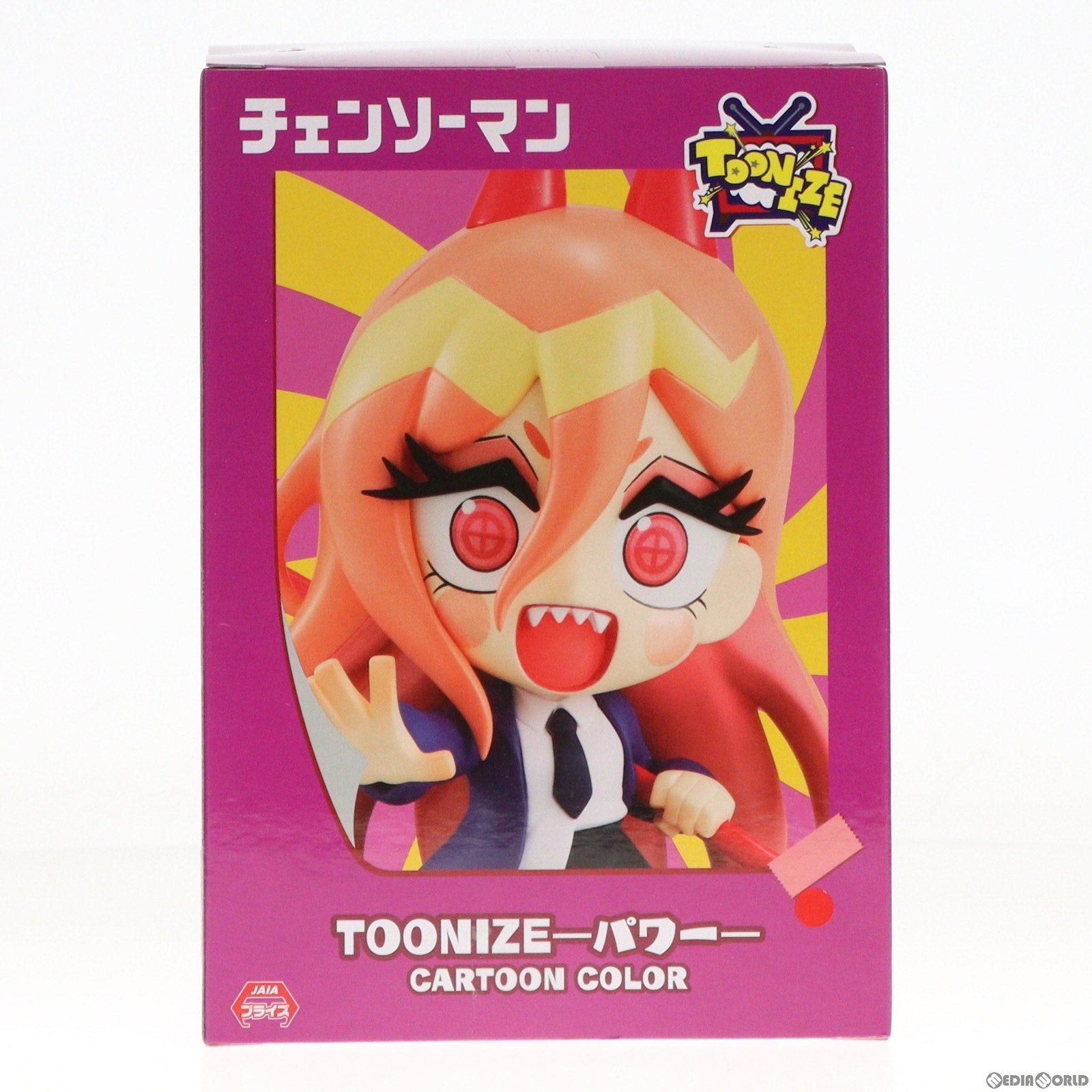 【中古即納】[FIG] パワー(A/カートゥーンカラー) チェンソーマン TOONIZE-パワー- フィギュア プライズ(AMU-PRZ16670) フリュー(20240520)