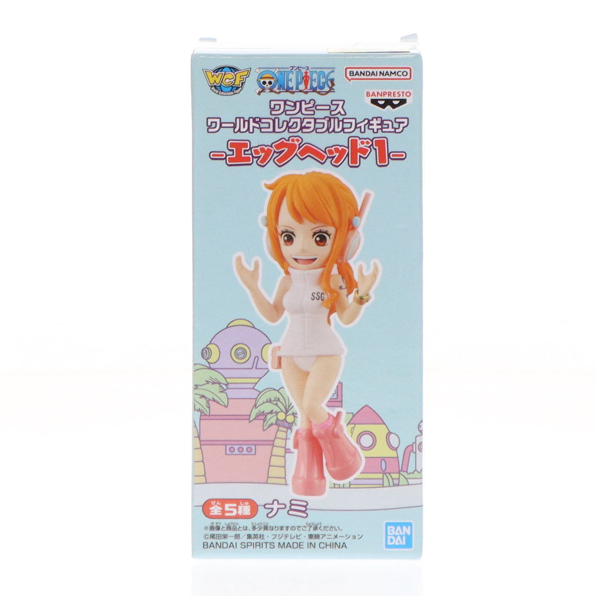【中古即納】[FIG] ナミ ワンピース ワールドコレクタブルフィギュア-エッグヘッド1- ONE PIECE プライズ(2705194) バンプレスト(20240520)