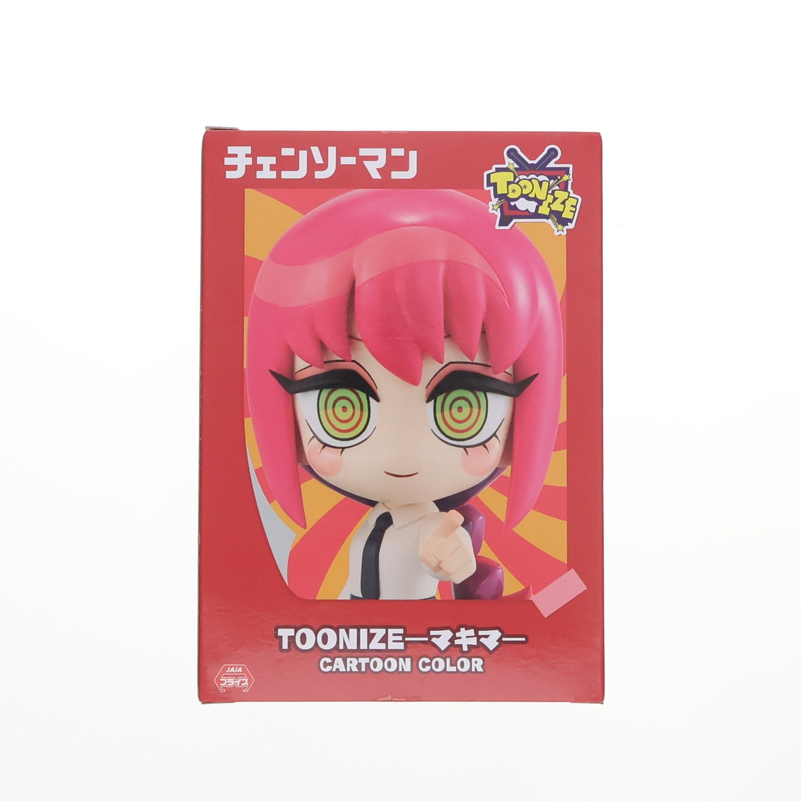 【中古即納】[FIG] マキマ(A/カートゥーンカラー) チェンソーマン TOONIZE-マキマ- フィギュア プライズ(AMU-PRZ16530) フリュー(20240410)