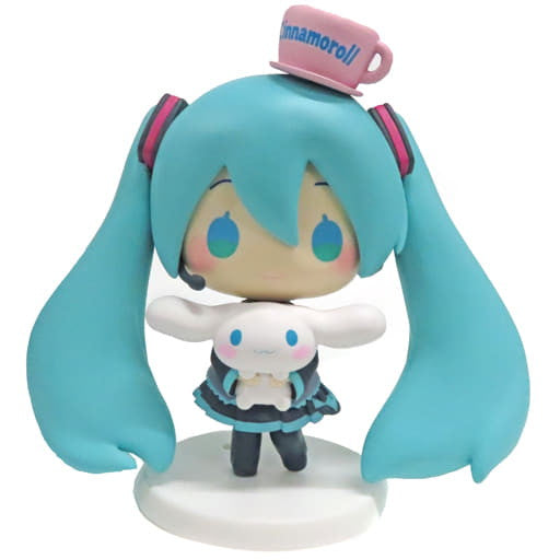 【中古即納】[FIG] 初音ミク&シナモロール(ツインテール) ミニフィギュア(EX) プライズ(1106521) セガ(20231231)