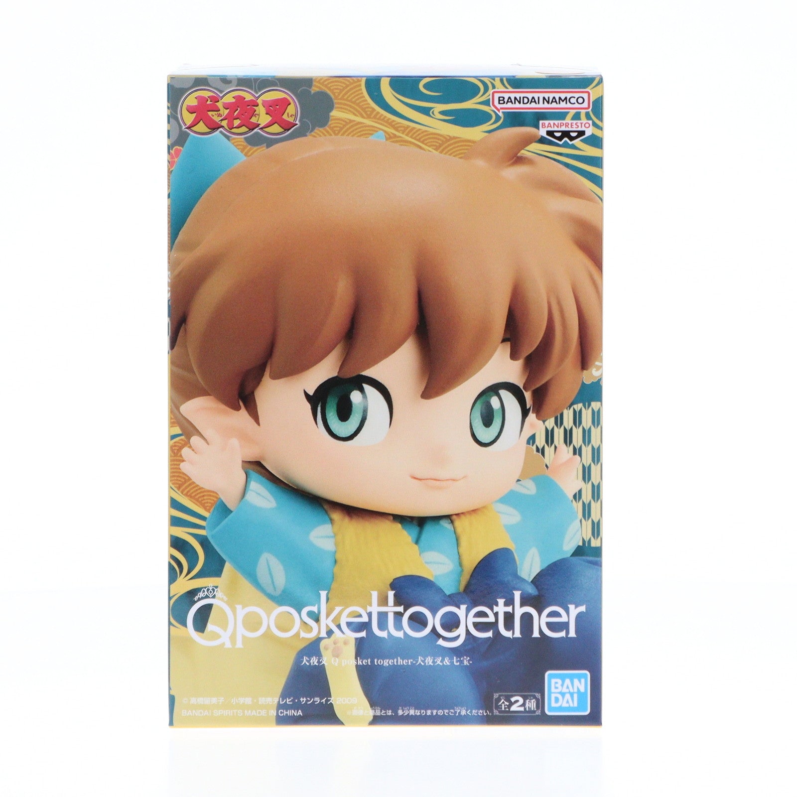 【中古即納】[FIG] 七宝 犬夜叉(いぬやしゃ) Q posket together-犬夜叉&七宝- フィギュア プライズ(2672892) バンプレスト(20240310)