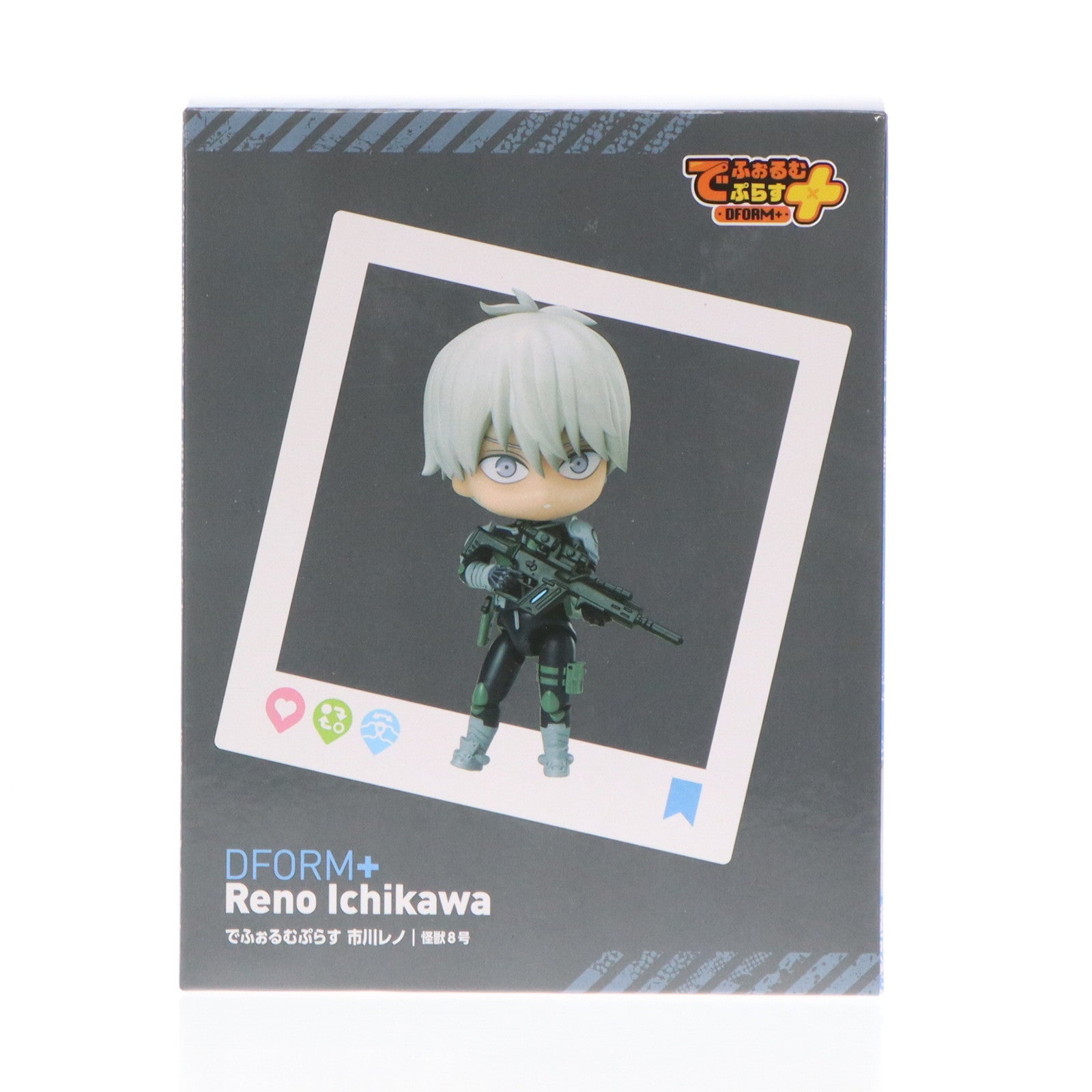 【中古即納】[FIG] でふぉるむぷらす 市川レノ(いちかわれの) 怪獣8号 フルアクションデフォルメフィギュア プライズ elCOCO(エルココ)(20240531)