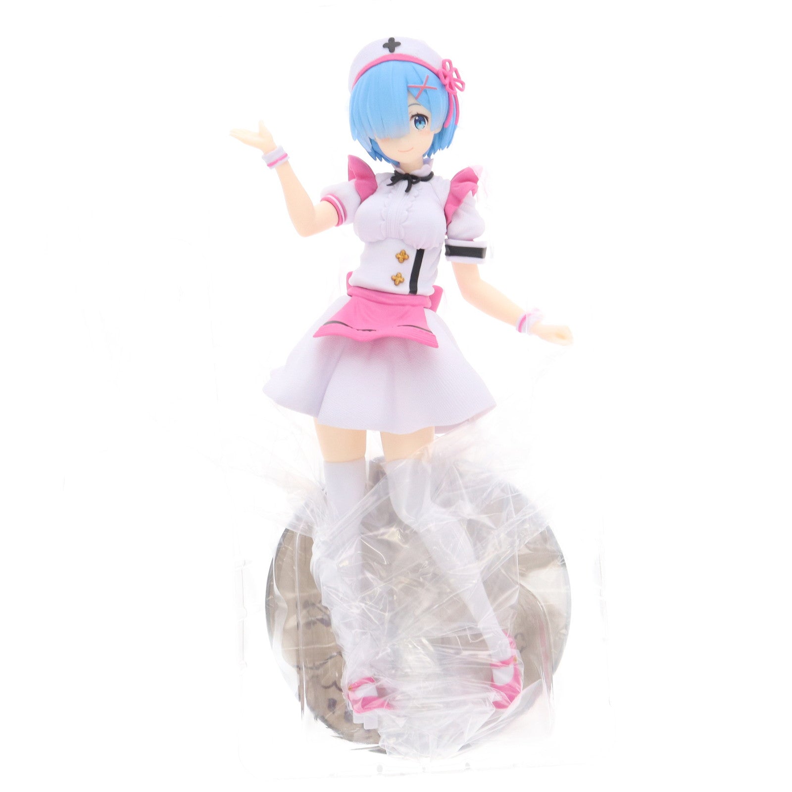 【中古即納】[FIG] タイトーオンラインクレーン限定 レム Re:ゼロから始める異世界生活 プレシャスフィギュア レム～ナースメイドver.～Renewal プライズ タイトー(20240430)