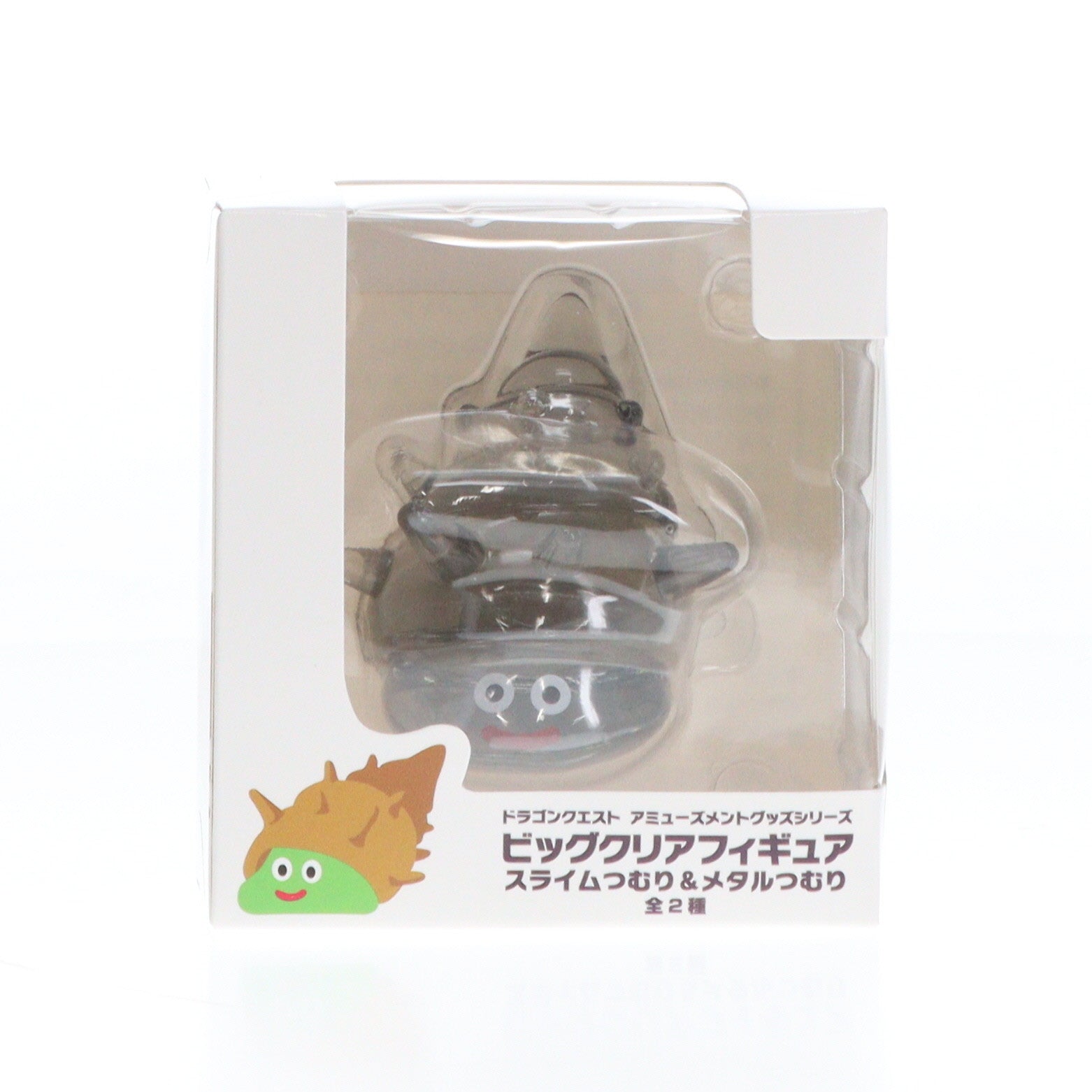 【中古即納】[FIG] メタルつむり ドラゴンクエスト AM ビッグクリアフィギュア スライムつむり&メタルつむり プライズ(451771700) タイトー(20240810)