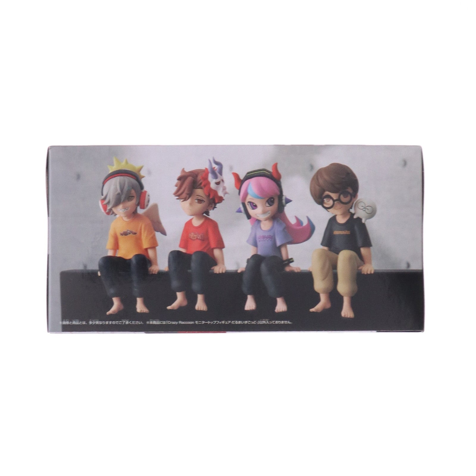 【中古即納】[FIG] だるまいずごっど B(Tシャツオレンジ) Crazy Raccoon(クレイジーラクーン) モニタートップフィギュア-だるまいずごっど- プライズ(2704346) バンプレスト(20240831)