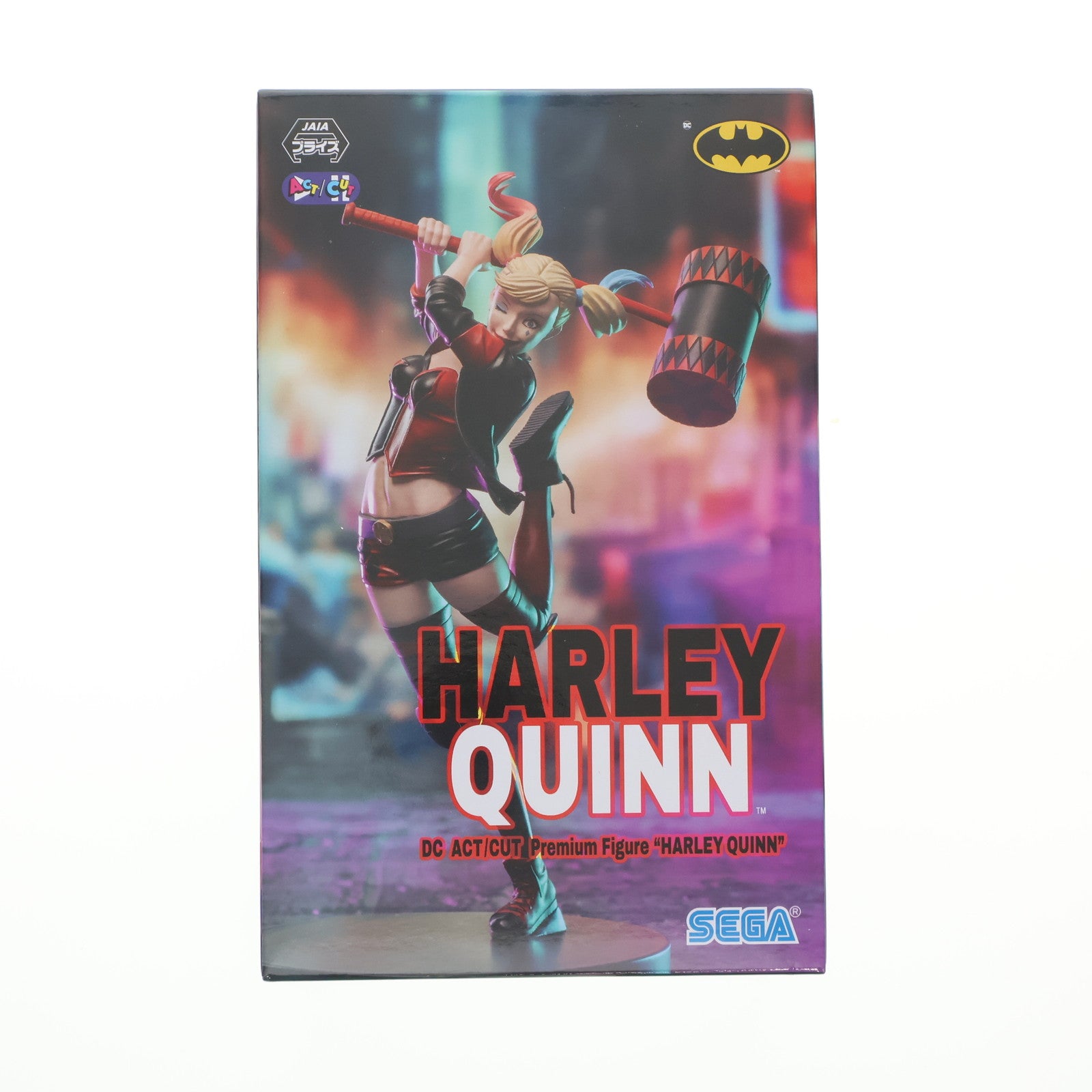 【中古即納】[FIG] ハーレイ・クイン DCコミックス ACT/CUT プレミアムフィギュア『ハーレイ・クイン』 プライズ(1113570) セガ(20241031)