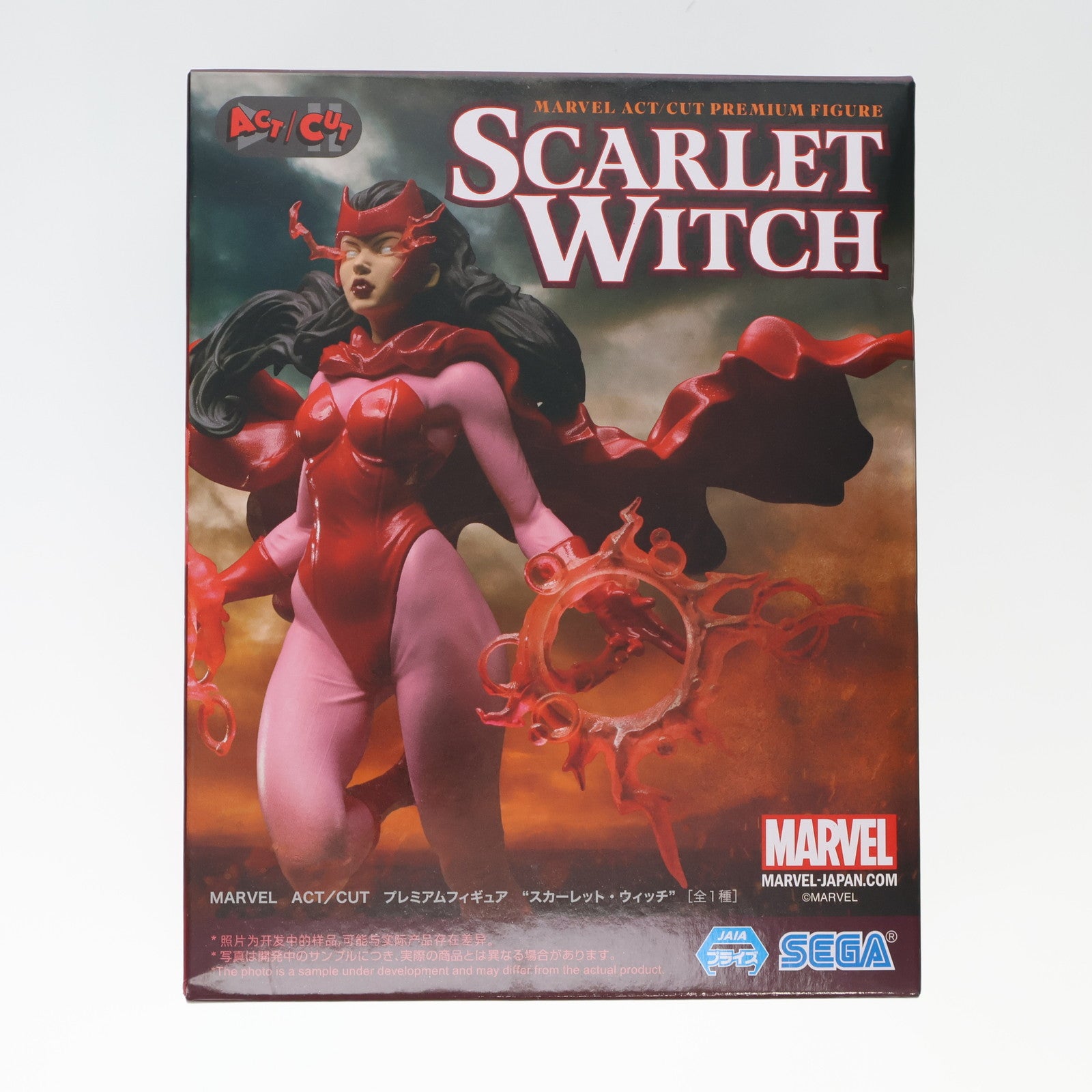 【中古即納】[FIG] スカーレット・ウィッチ MARVEL(マーベル) ACT/CUT プレミアムフィギュア『スカーレット・ウィッチ』 プライズ(1113294) セガ(20250120)