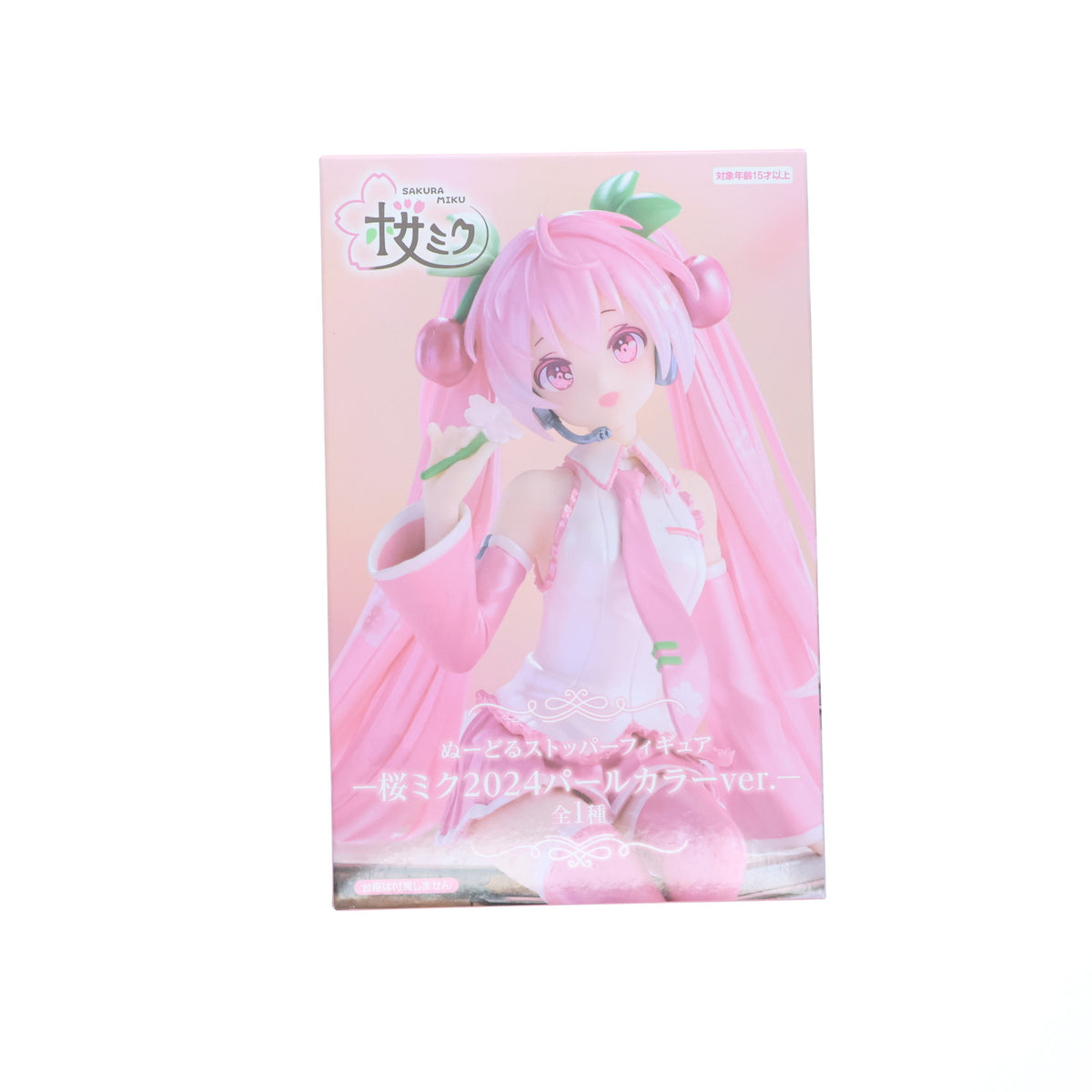 【中古即納】[FIG] 桜ミク ぬーどるストッパーフィギュア-桜ミク2024 パールカラーver.- キャラクター・ボーカル・シリーズ01 初音ミク プライズ(AMU-PRZ18173) フリュー(20250310)