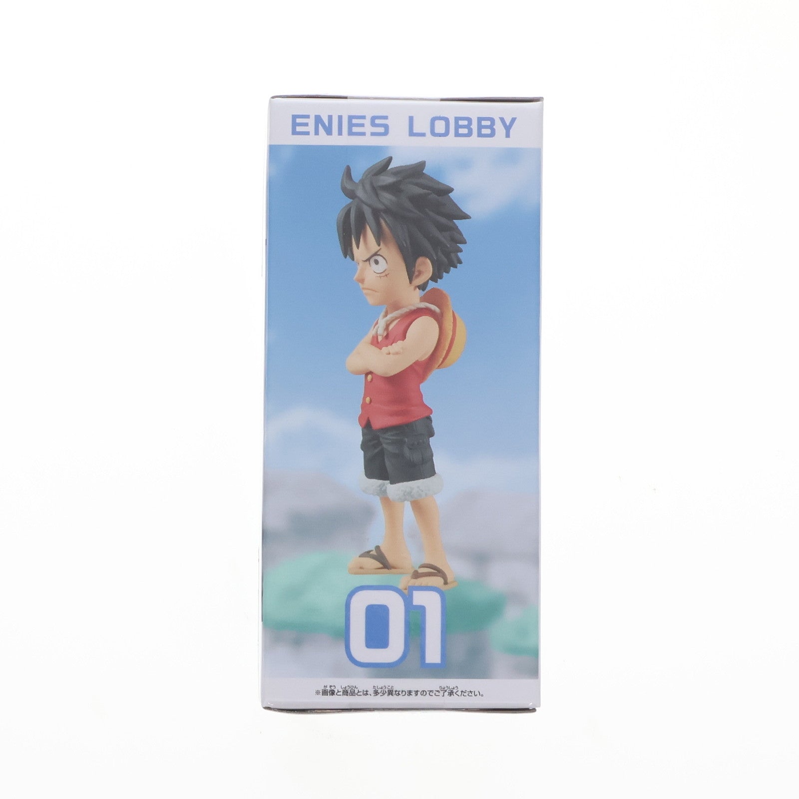 【中古即納】[FIG] モンキー・D・ルフィ 「ワンピース」 ワールドコレクタブルフィギュア-エニエス・ロビー1- フィギュア プライズ(2740765) バンプレスト(20250319)
