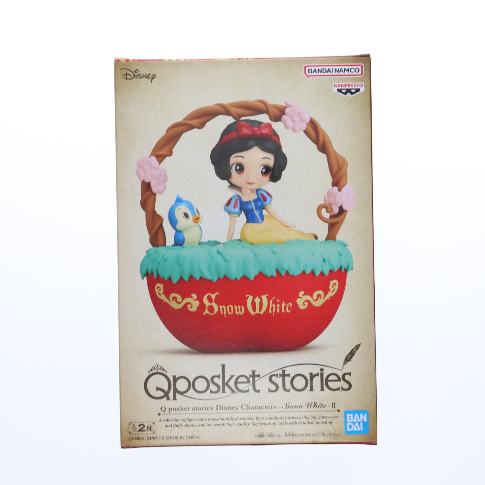 【中古即納】[FIG] 白雪姫 A(ピンク) 「白雪姫」 Q posket stories Disney Characters -Snow White- II フィギュア プライズ(2687956) バンプレスト(20250420)