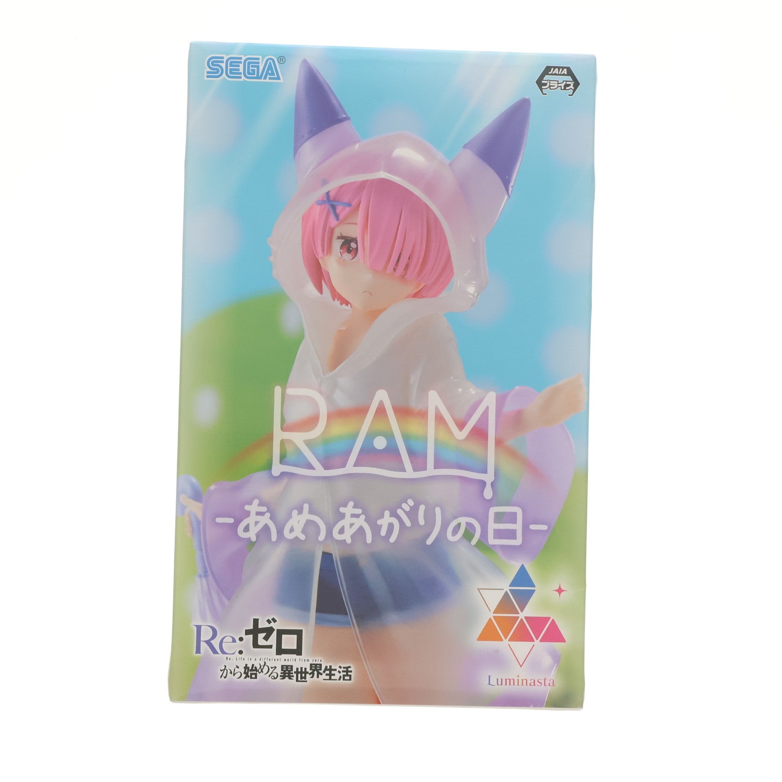 【中古即納】[FIG] ラム Re:ゼロから始める異世界生活 Luminasta『ラム』-あめあがりの日- フィギュア プライズ(1109733) セガ(20240216)