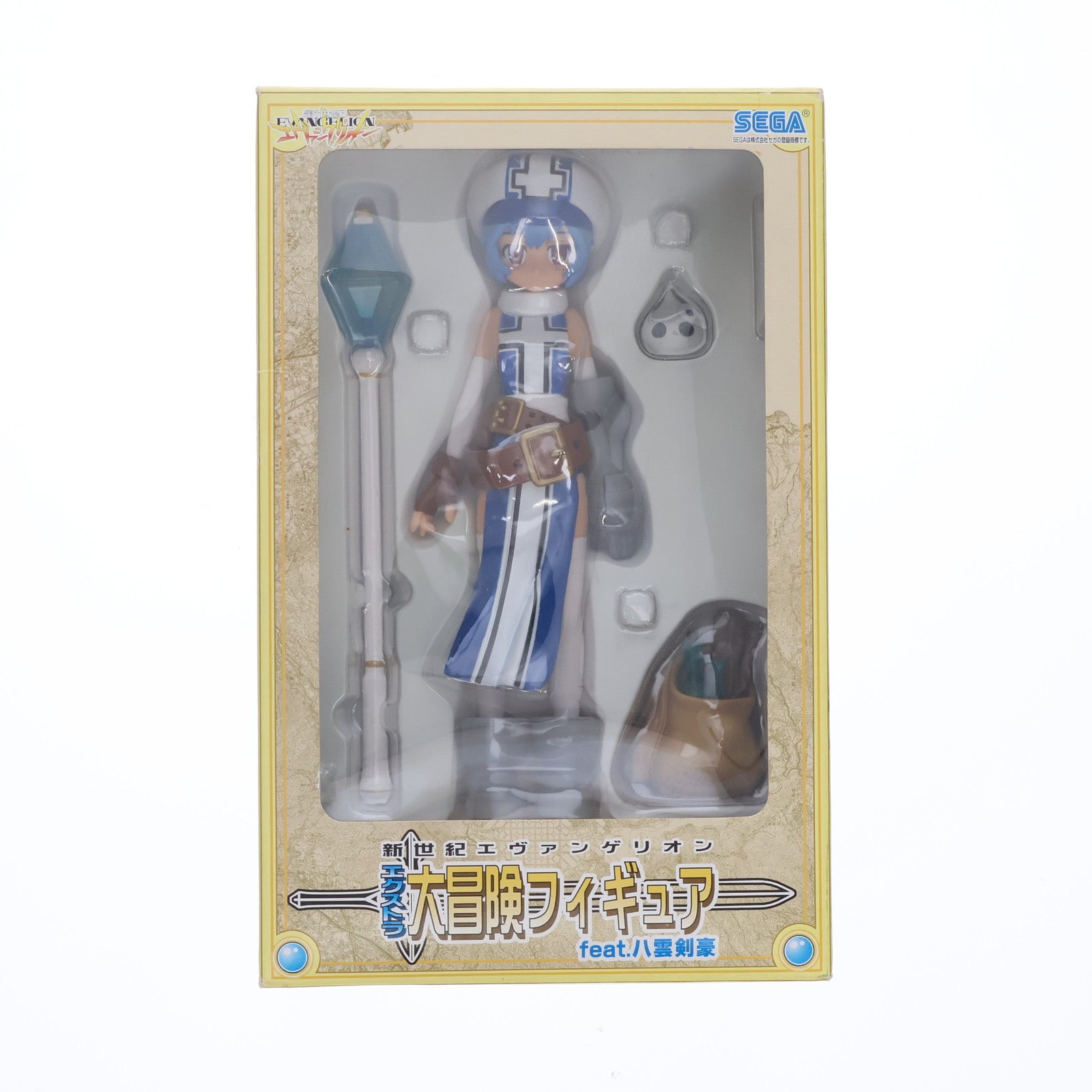 【中古即納】[FIG] 綾波レイ 新世紀エヴァンゲリオン エクストラ大冒険フィギュア feat.八雲剣豪 プライズ(16538) セガ(20070430)