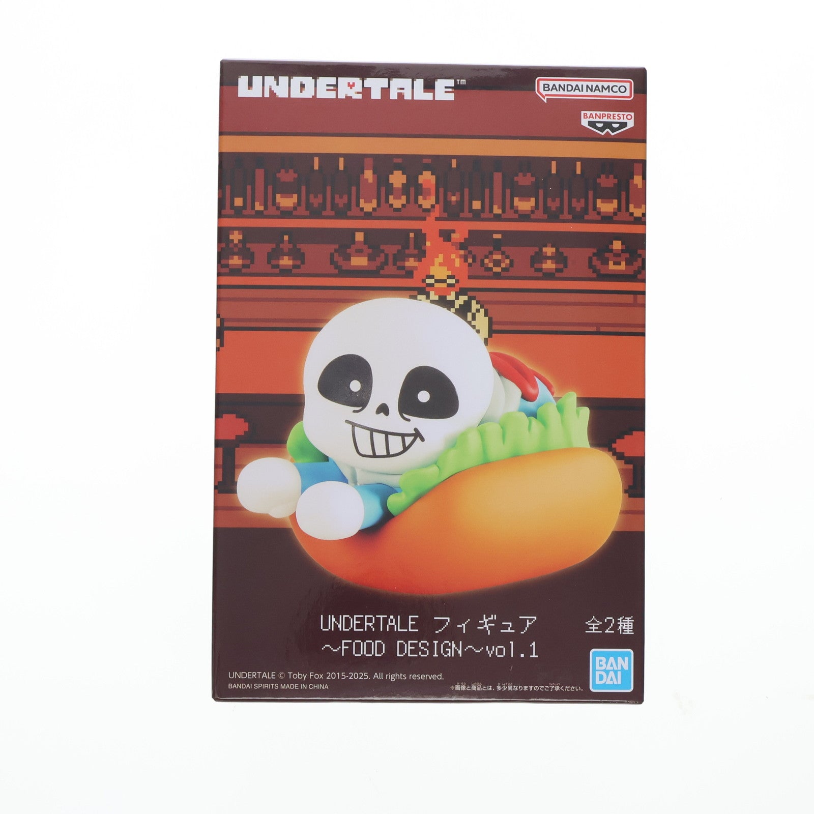 【中古即納】[FIG] サンズ UNDERTALE(アンダーテイル) フィギュア～FOOD DESIGN～vol.1 プライズ(2752060) バンプレスト(20250821)