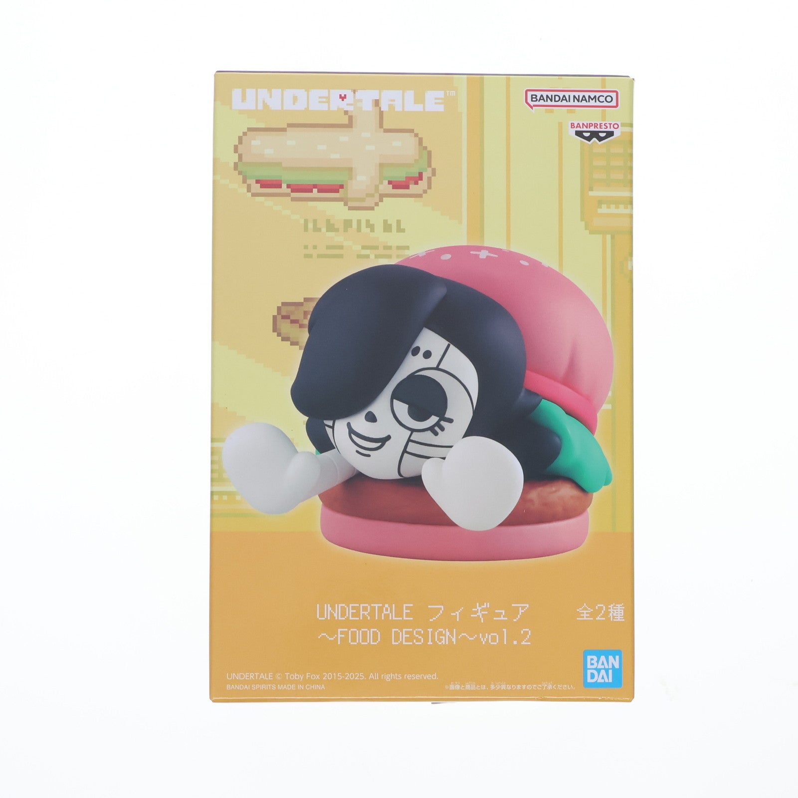 【中古即納】[FIG] メタトン UNDERTALE(アンダーテイル) フィギュア～FOOD DESIGN～vol.2 プライズ(2752061) バンプレスト(20250904)
