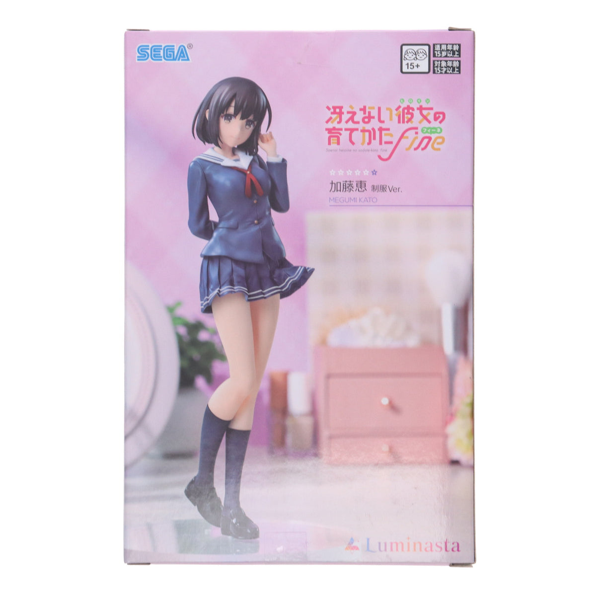 【中古即納】[FIG] 加藤恵(かとうめぐみ) 冴えない彼女の育てかた Fine Luminasta『加藤恵』制服Ver. フィギュア プライズ(1117440) セガ(20250919)