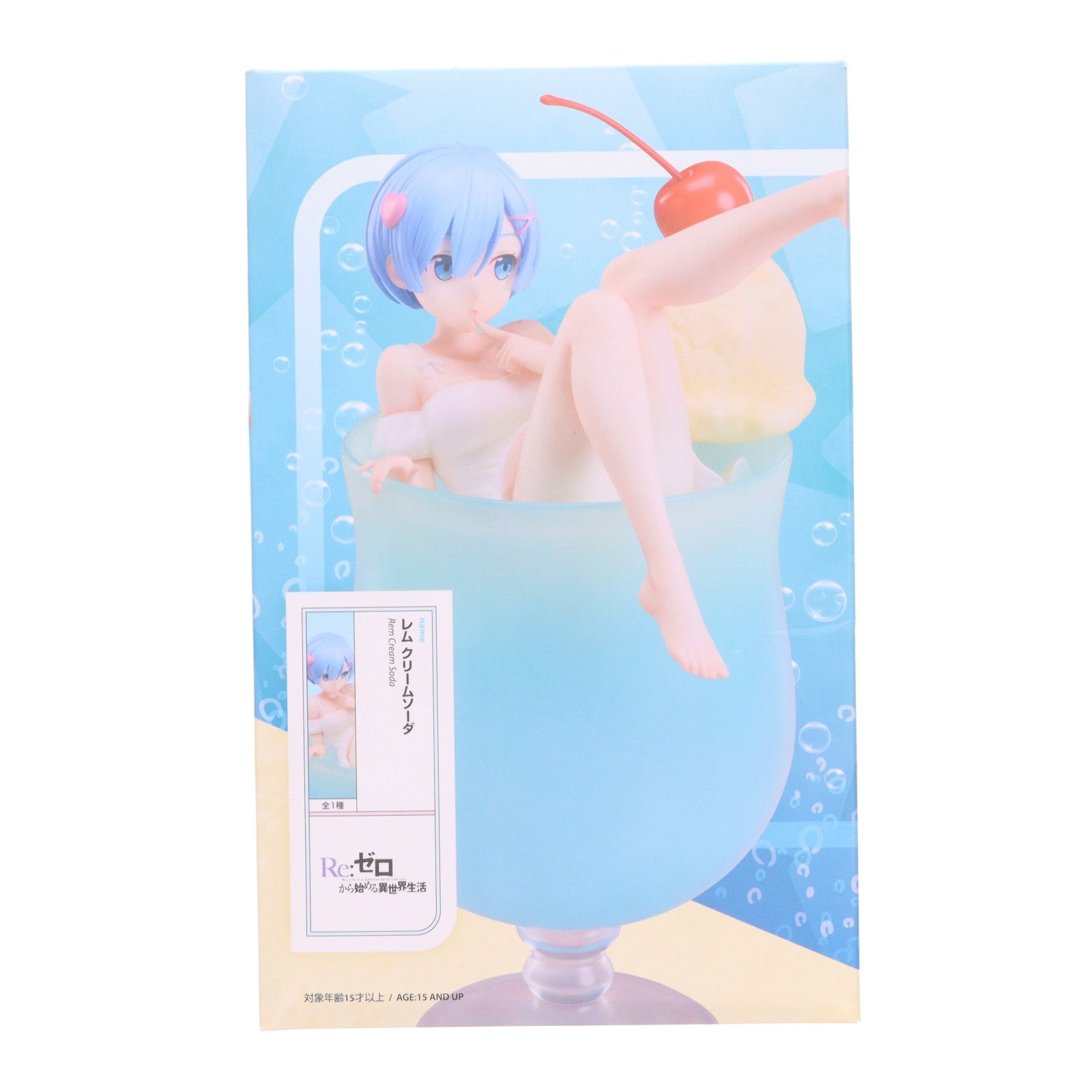 【中古即納】[FIG] レム クリームソーダ Re:ゼロから始める異世界生活 1/7 フィギュア プライズ エルココ(20250627)
