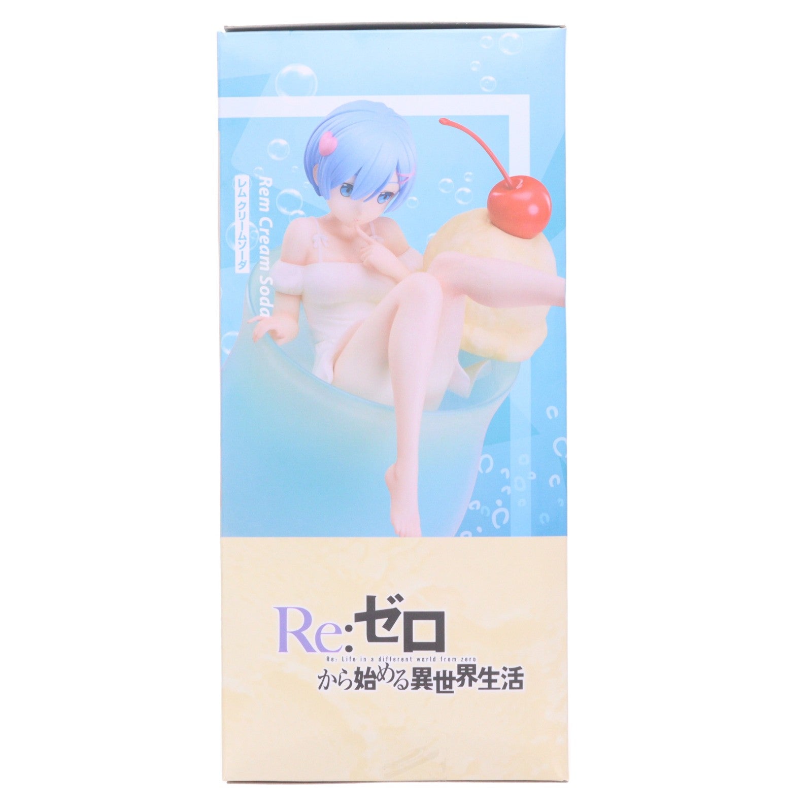 【中古即納】[FIG] レム クリームソーダ Re:ゼロから始める異世界生活 1/7 フィギュア プライズ エルココ(20250627)