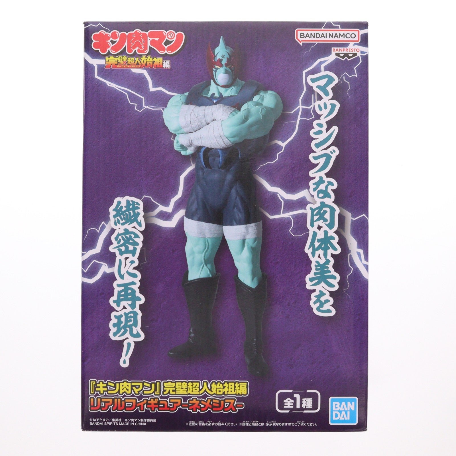 【中古即納】[FIG] ネメシス キン肉マン 完璧超人始祖編 リアルフィギュア-ネメシス- プライズ(2786915) バンプレスト(20251023)
