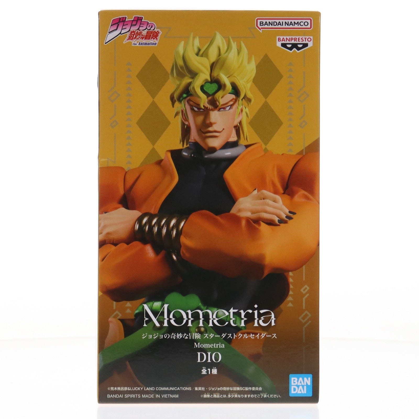 【中古即納】[FIG] DIO(ディオ) ジョジョの奇妙な冒険 第三部 スターダストクルセイダース Mometria DIO フィギュア プライズ(2778340) バンプレスト(20251028)