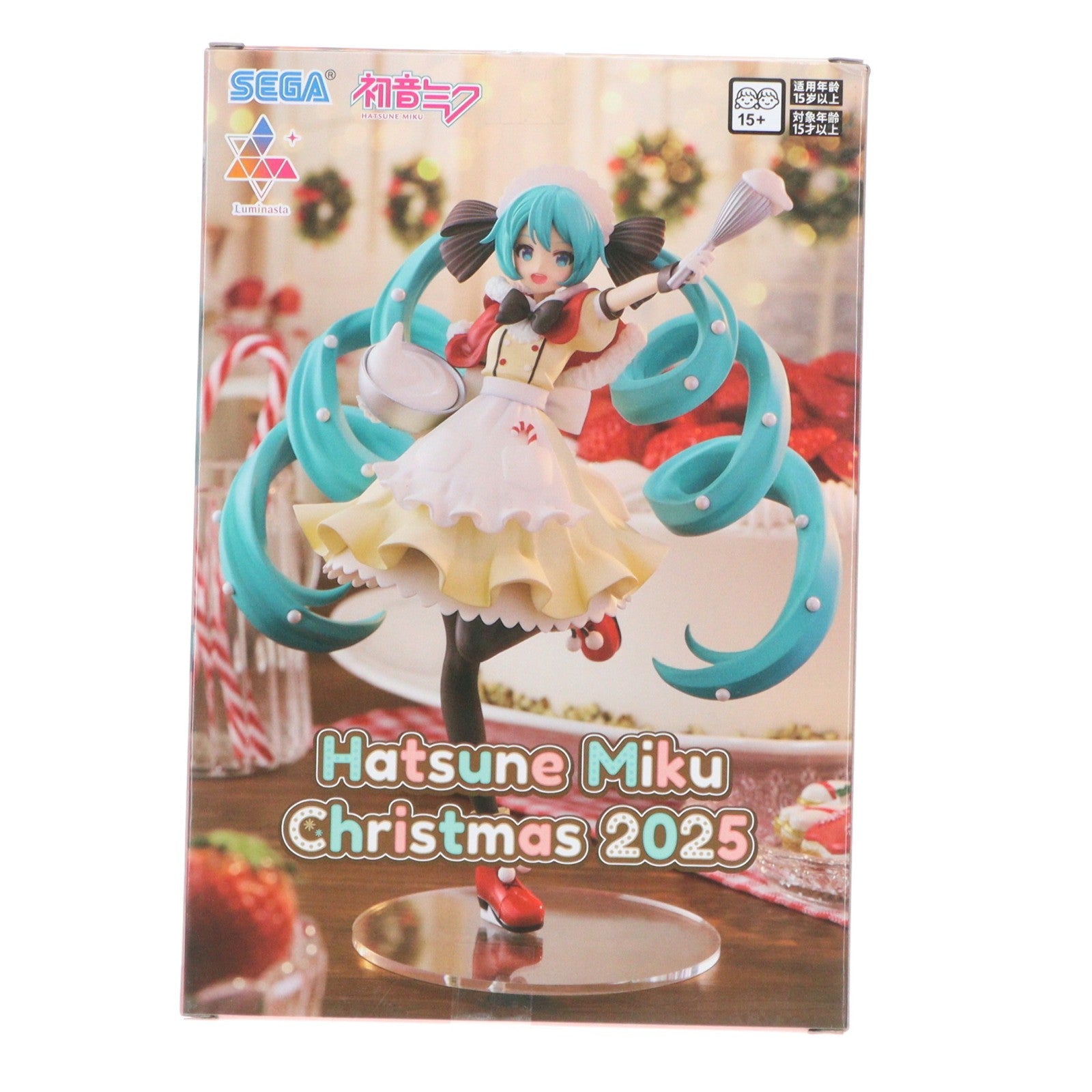 【中古即納】[FIG] 初音ミク 初音ミクシリーズ Luminasta『初音ミク』クリスマス2025 フィギュア プライズ(1121959) セガ(20251128)