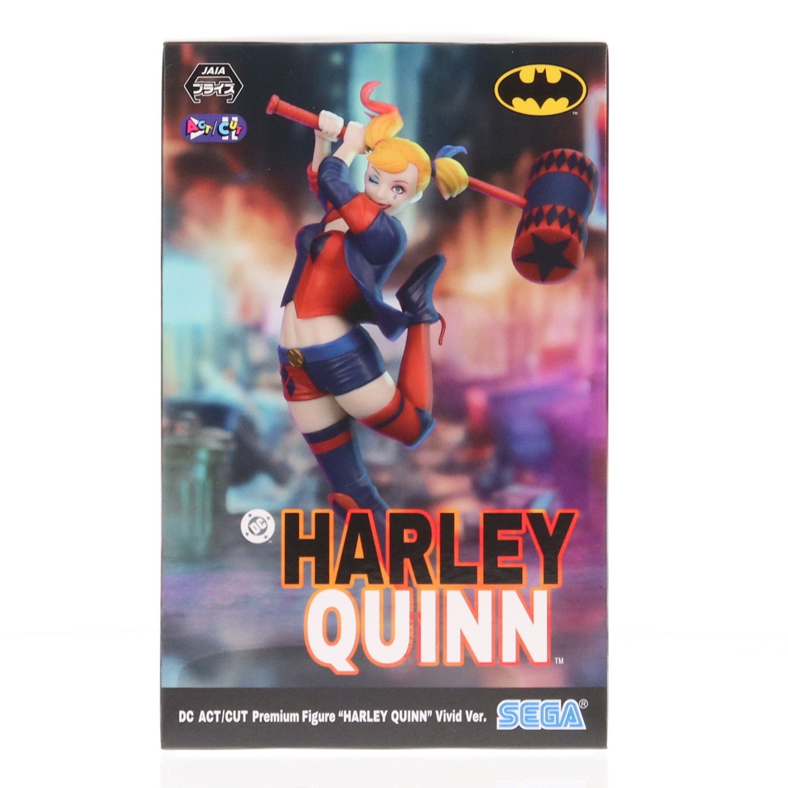 【中古即納】[FIG] ハーレイ・クイン DC ACT/CUTプレミアムフィギュア『ハーレイ・クイン』ビビッドVer. プライズ(1120677) セガ(20251225)