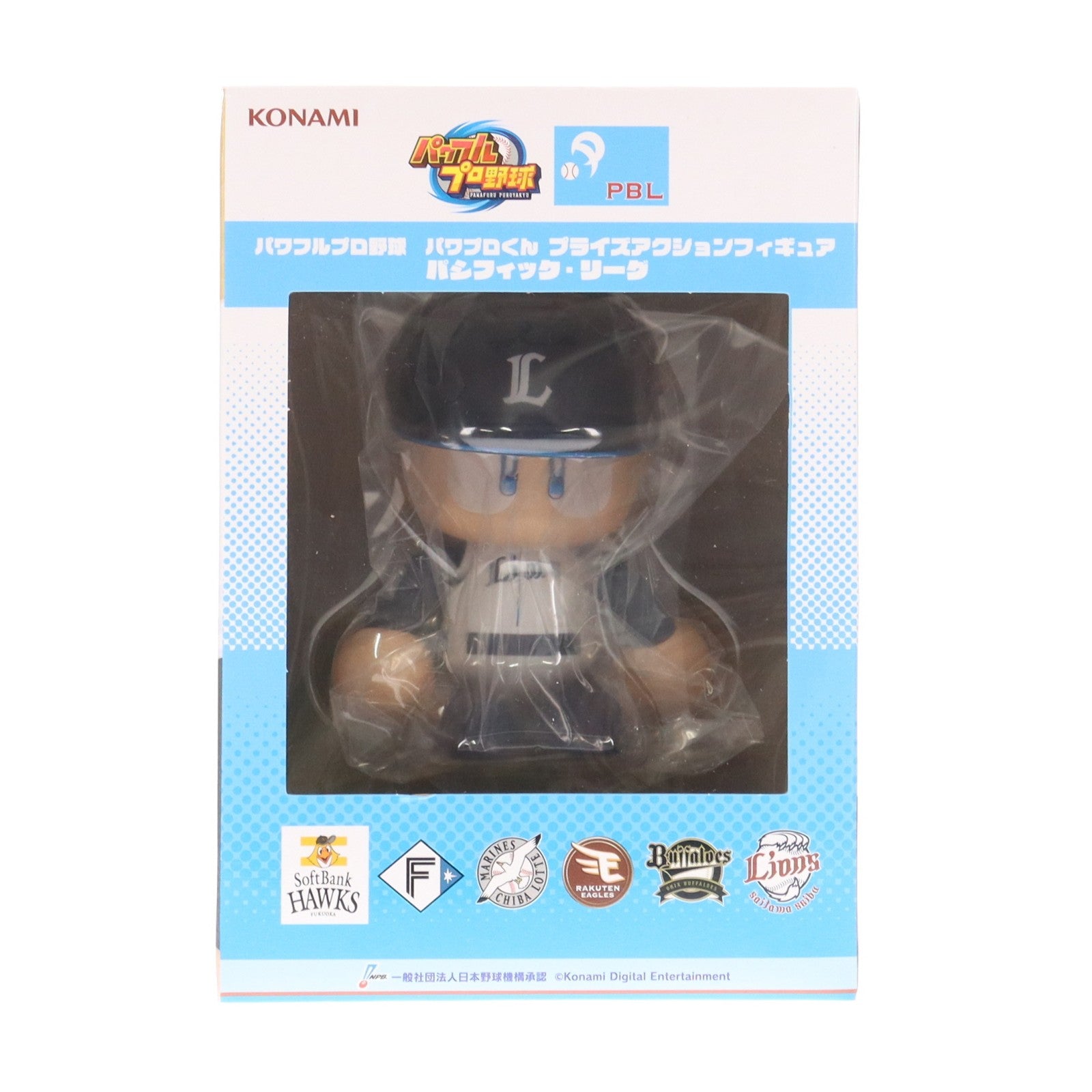【中古即納】[FIG] パワプロくん(西武ライオンズ) パワフルプロ野球 プライズアクションフィギュア パシフィックリーグ プライズ コナミアミューズメント(20250717)