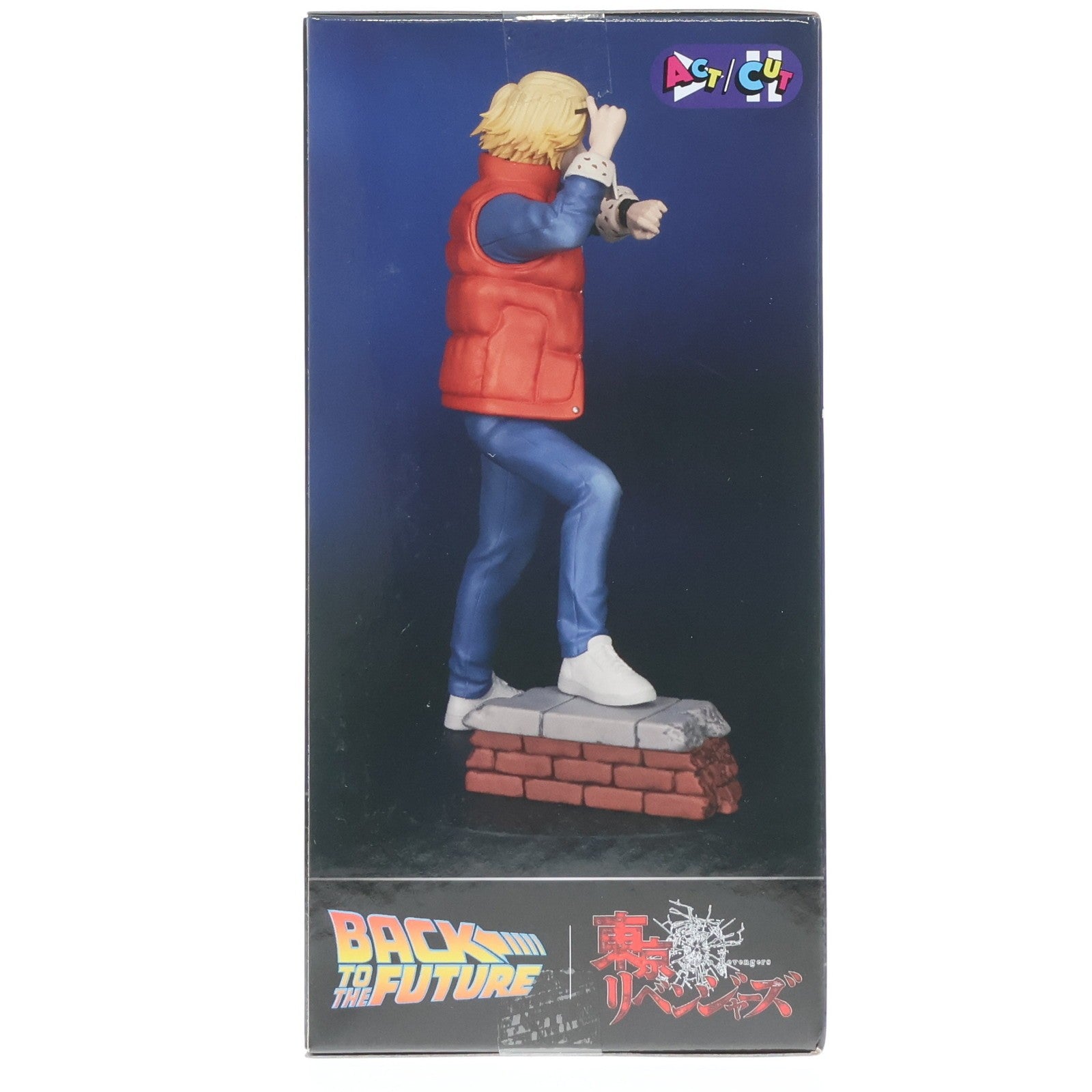 【中古即納】[FIG] 佐野万次郎(さのまんじろう) バック・トゥ・ザ・フューチャー×東京卍リベンジャーズ ACT/CUTプレミアムフィギュア『佐野万次郎』 プライズ(1121338) セガ(20251225)