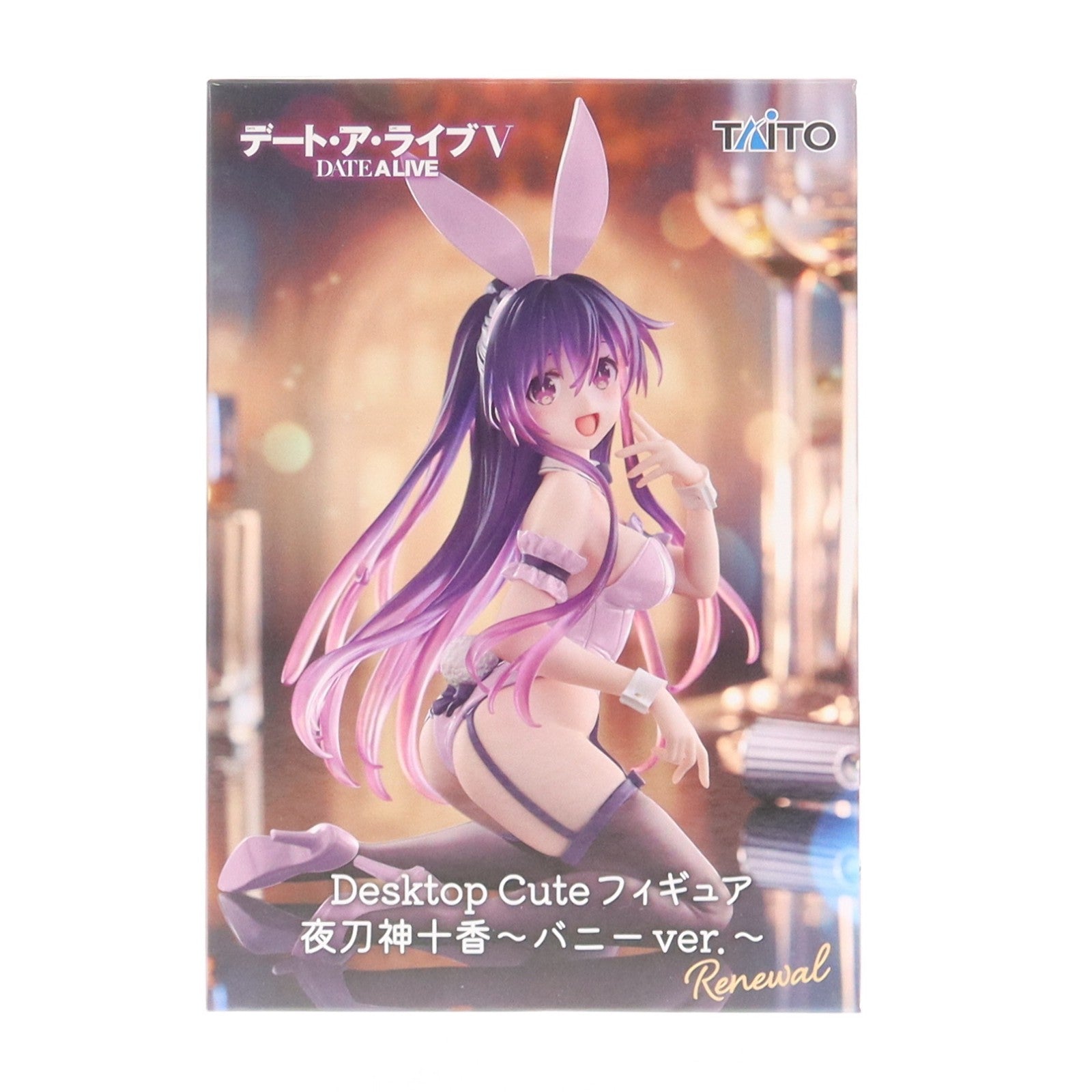 【中古即納】[FIG] 夜刀神十香(やとがみとおか) デート・ア・ライブV Desktop Cute フィギュア 夜刀神十香～バニーver.～Renewal プライズ(451998300) タイトー(20260215)