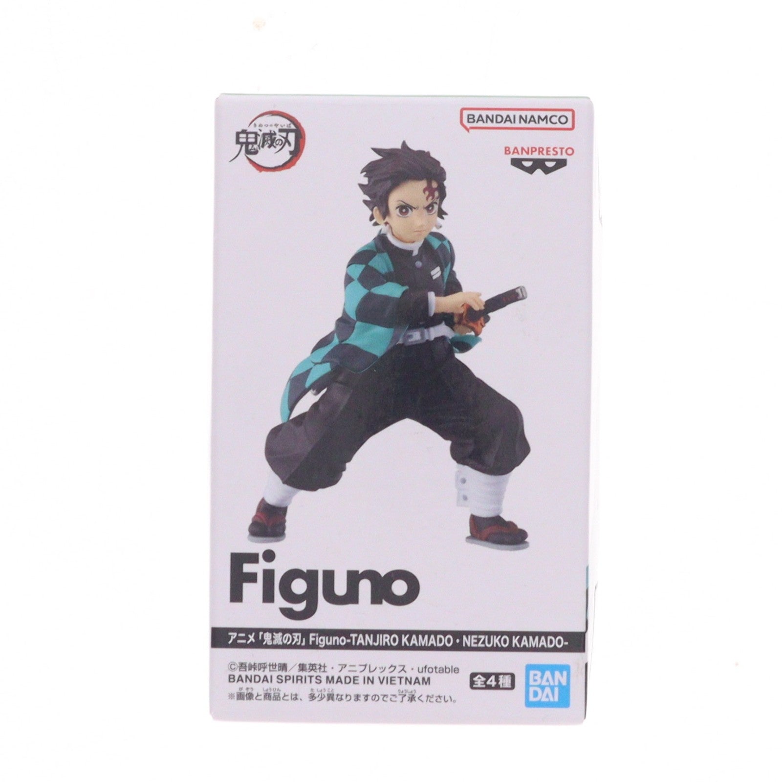 【中古即納】[FIG] 竈門炭治郎(かまどたんじろう) B(痣大) 鬼滅の刃 Figuno-TANJIRO KAMADO・NEZUKO KAMADO- フィギュア プライズ(2809103) バンプレスト(20260521)