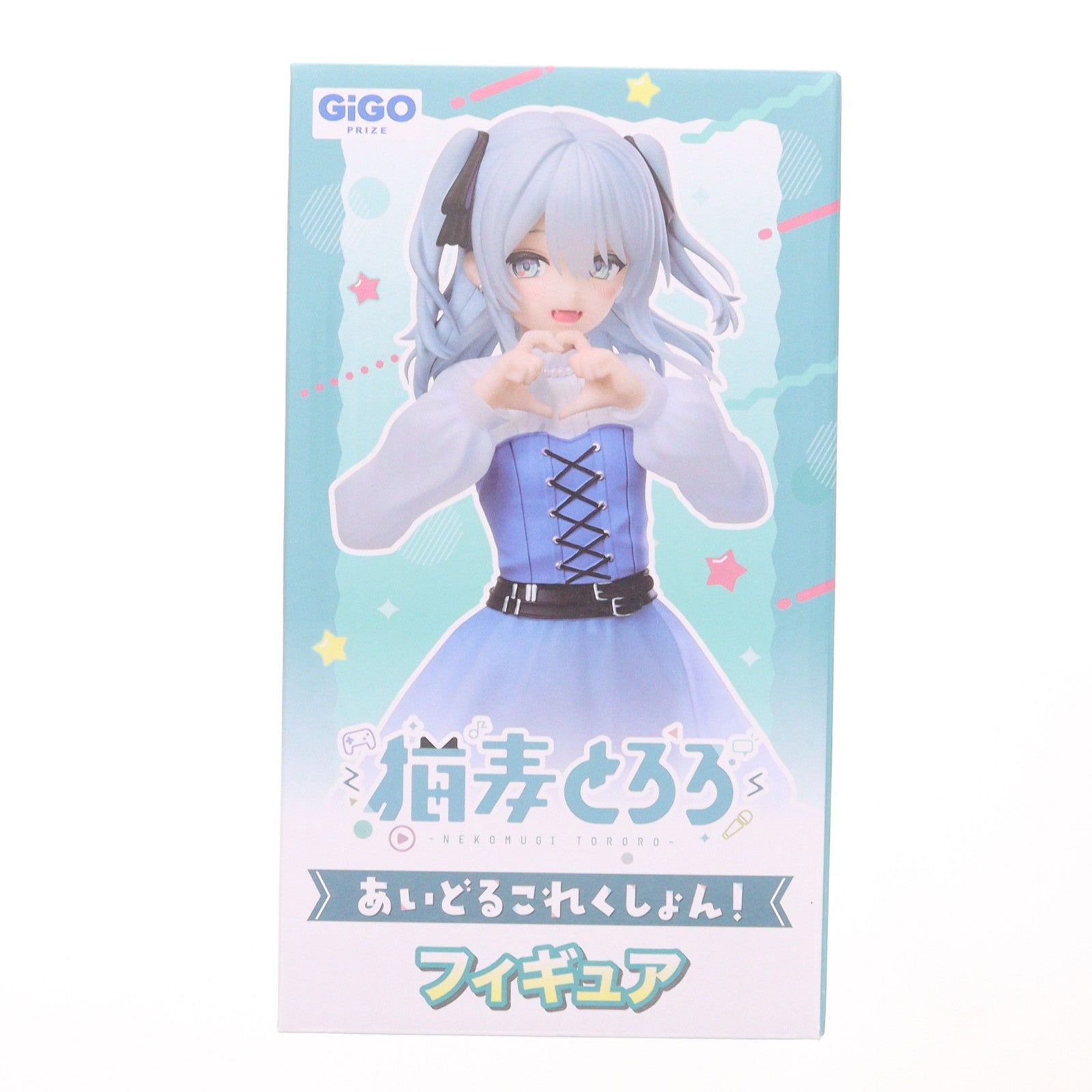 【中古即納】[FIG] GiGO限定 猫麦とろろフィギュア(ねこむぎとろろ) -あいどるこれくしょん- バーチャルYouTuber プライズ フクヤ(20260626)