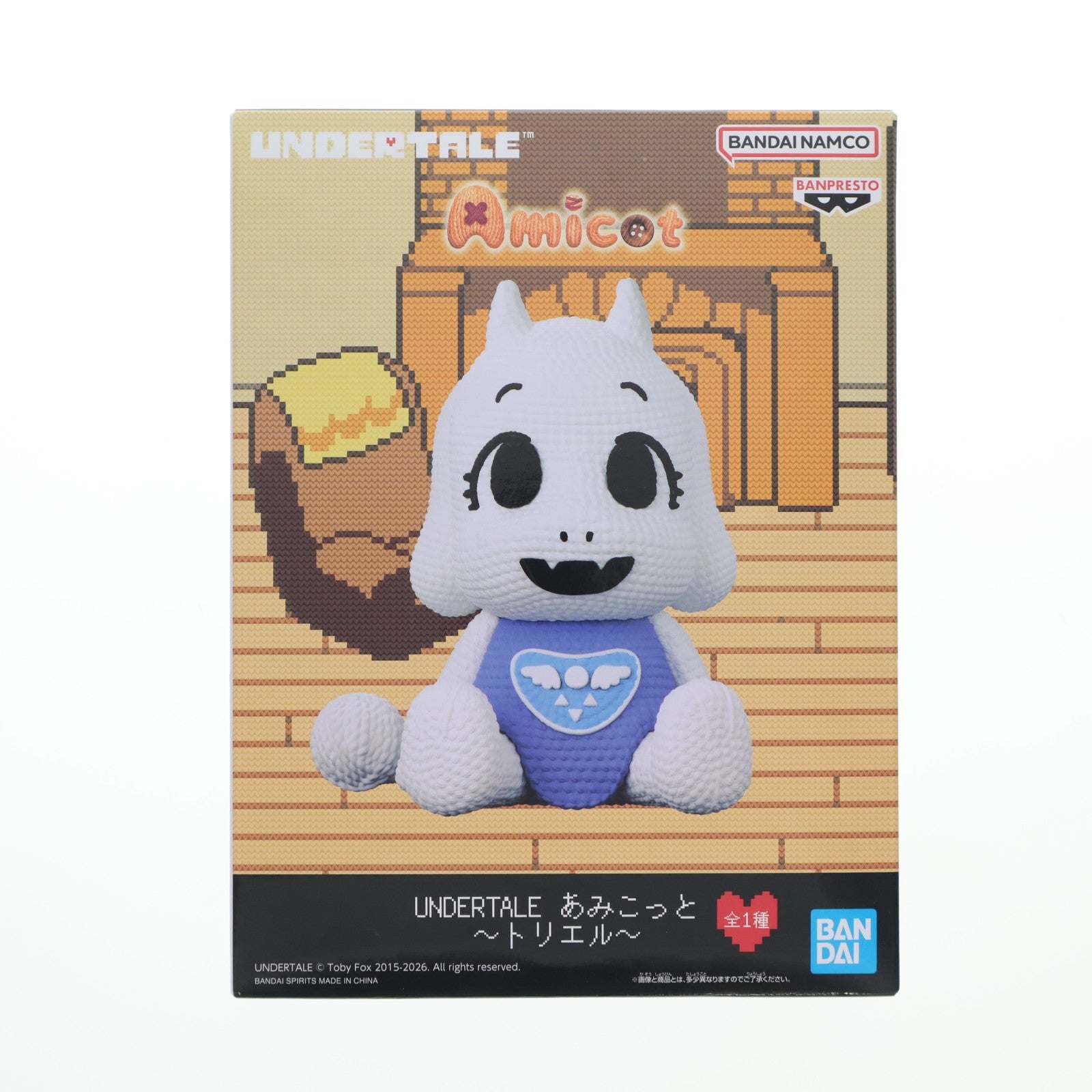 【中古即納】[FIG] トリエル UNDERTALE(アンダーテイル) あみこっと～トリエル～ フィギュア プライズ(2826136) バンプレスト(20260806)