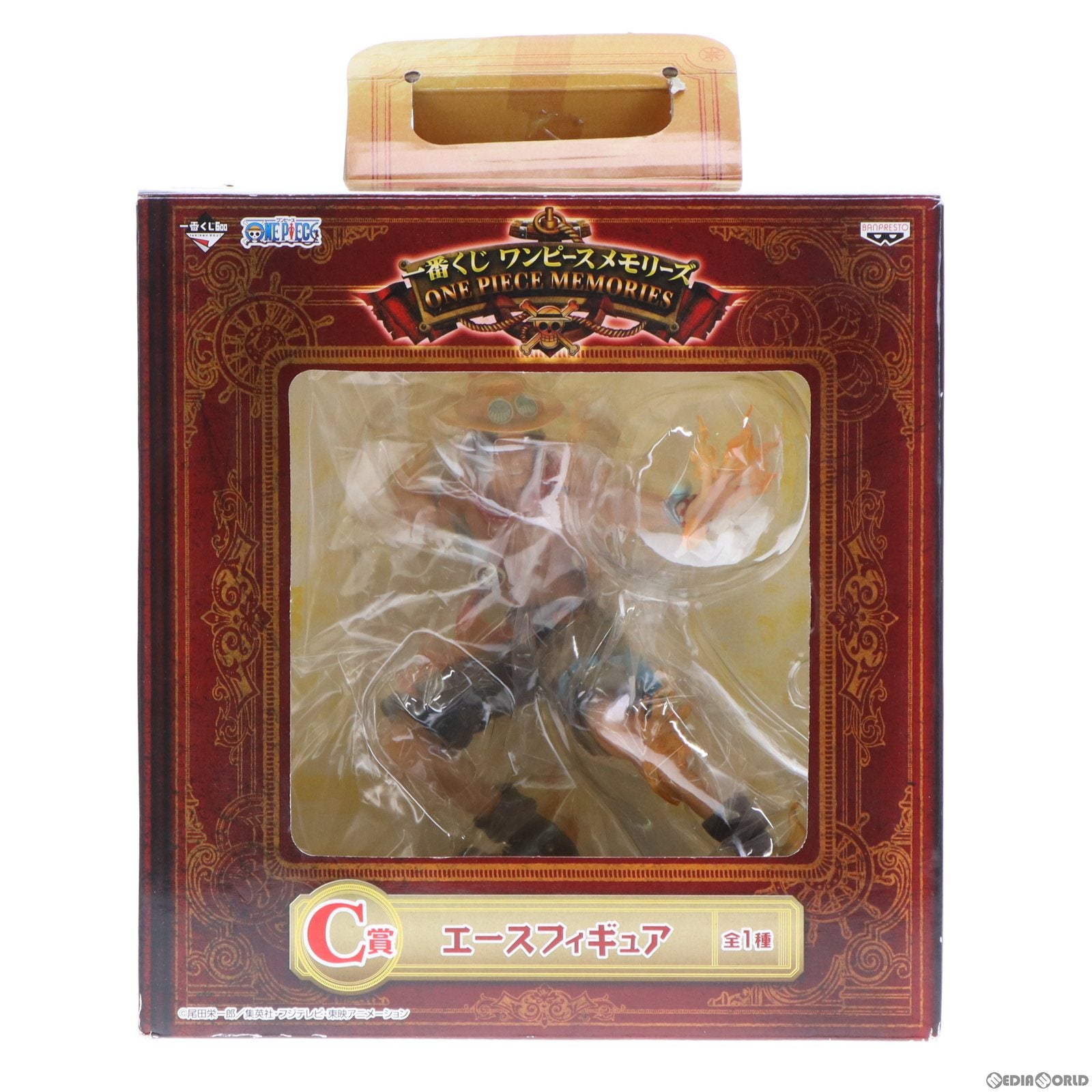 【中古即納】[FIG] C賞 エース 一番くじ ワンピースメモリーズ ONE PIECE フィギュア プライズ バンプレスト(20121130)